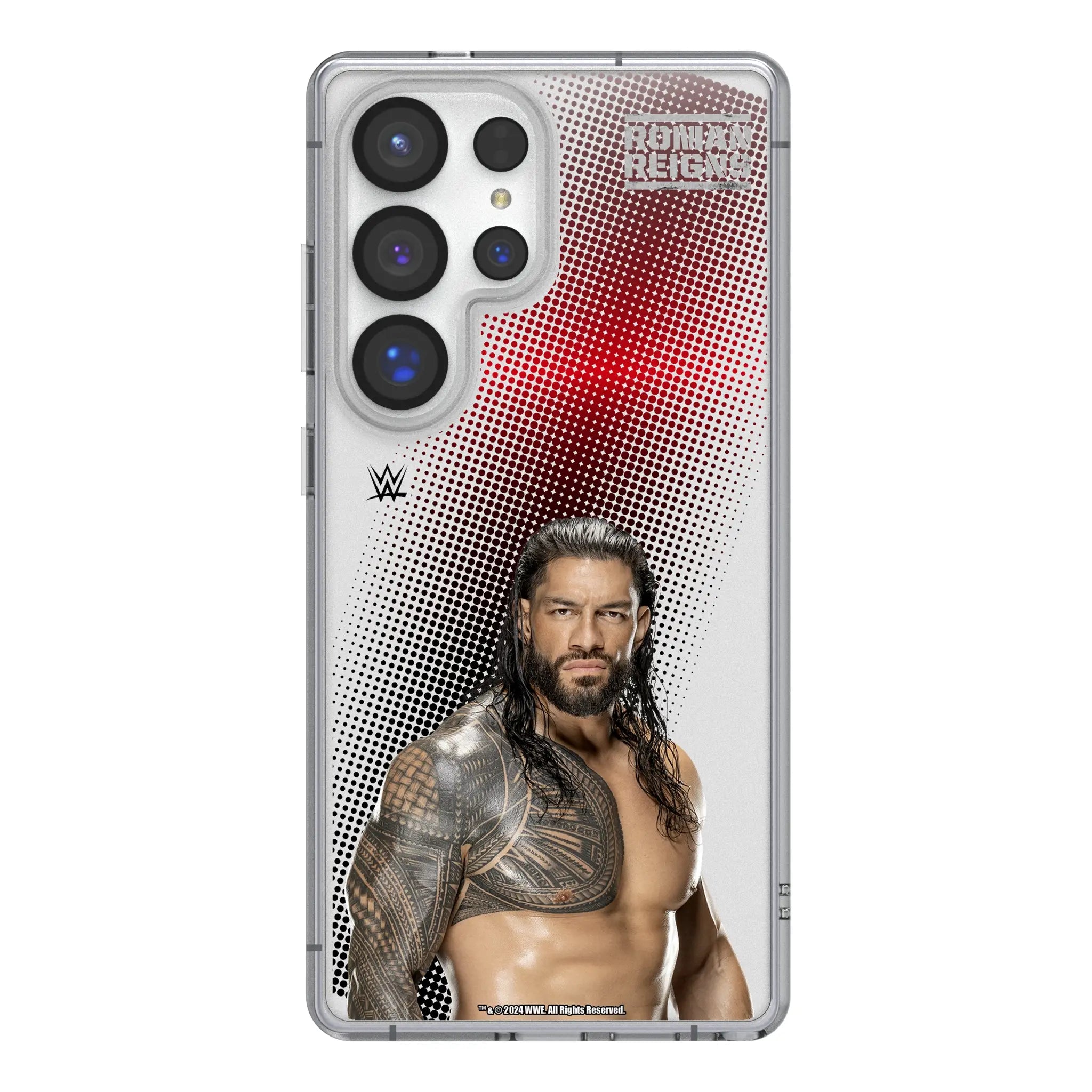 Roman Reigns Superstar Galaxy Clear Phone Case for Samsung Galaxy#Device_Galaxy S25 Ultra