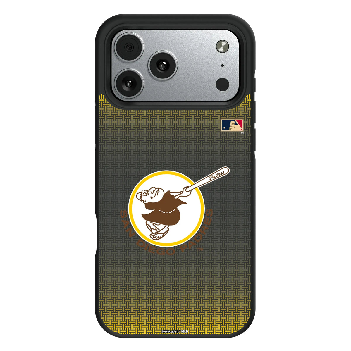 San Diego Padres 1969-1984 - Cooperstown Collection Linen iPhone Bump Phone Case for Apple iPhone#Device_iPhone 17 Pro Max