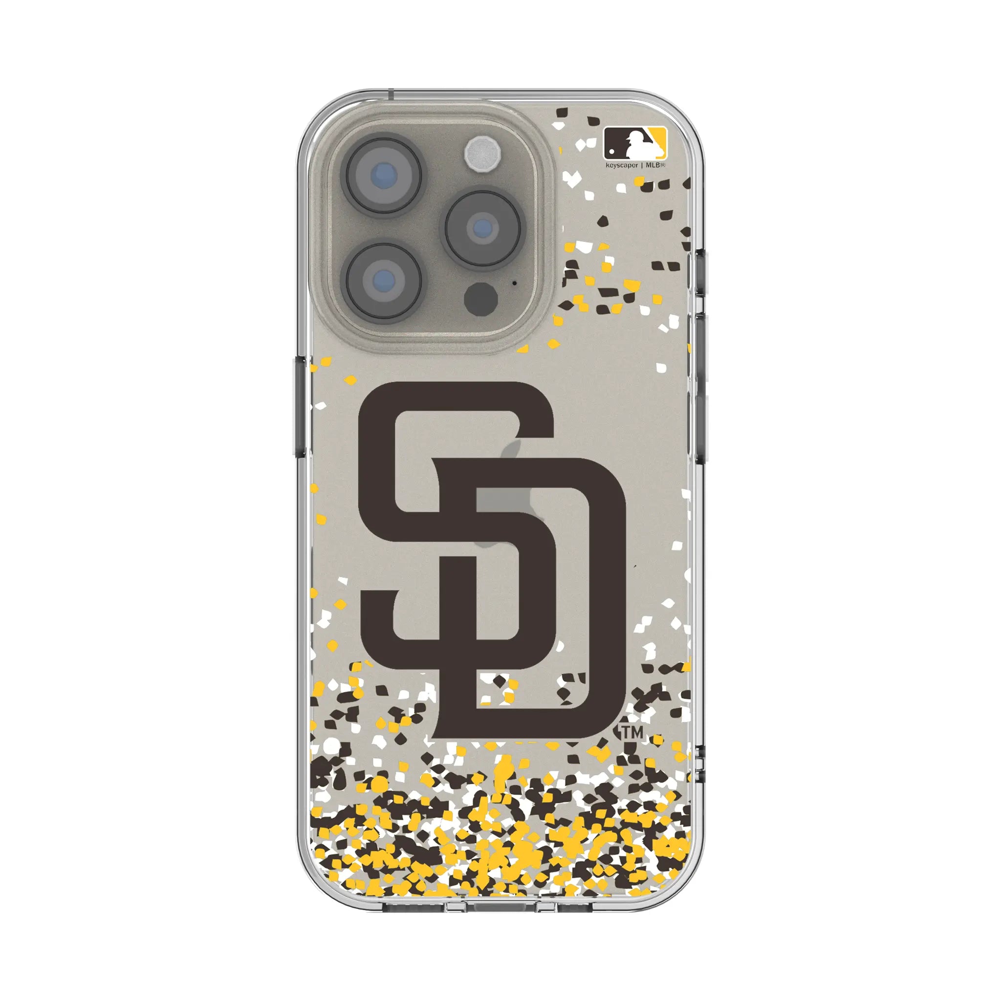 San Diego Padres Confetti iPhone Clear Phone Case for Apple iPhone