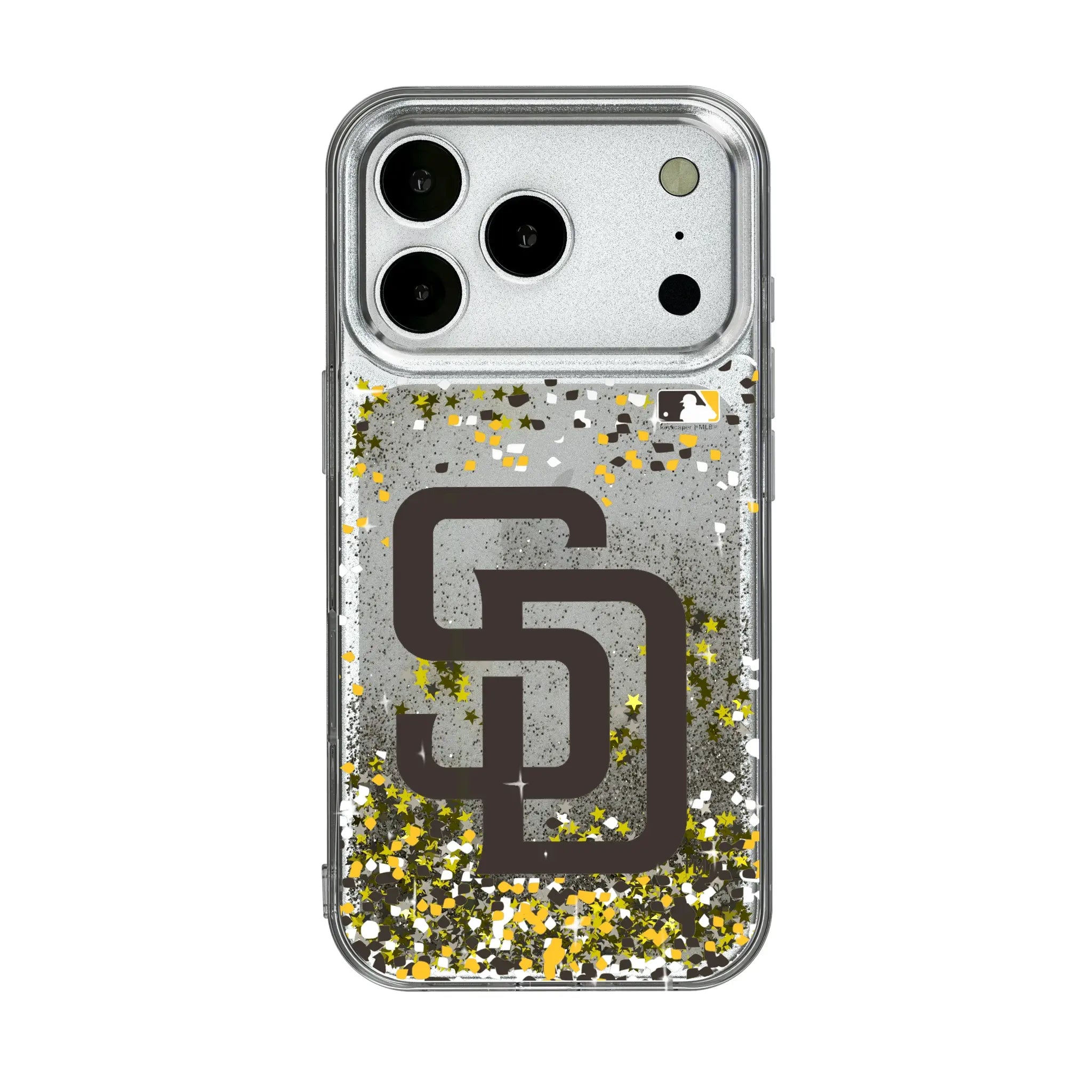 San Diego Padres Confetti iPhone Glitter Phone Case for Apple iPhone