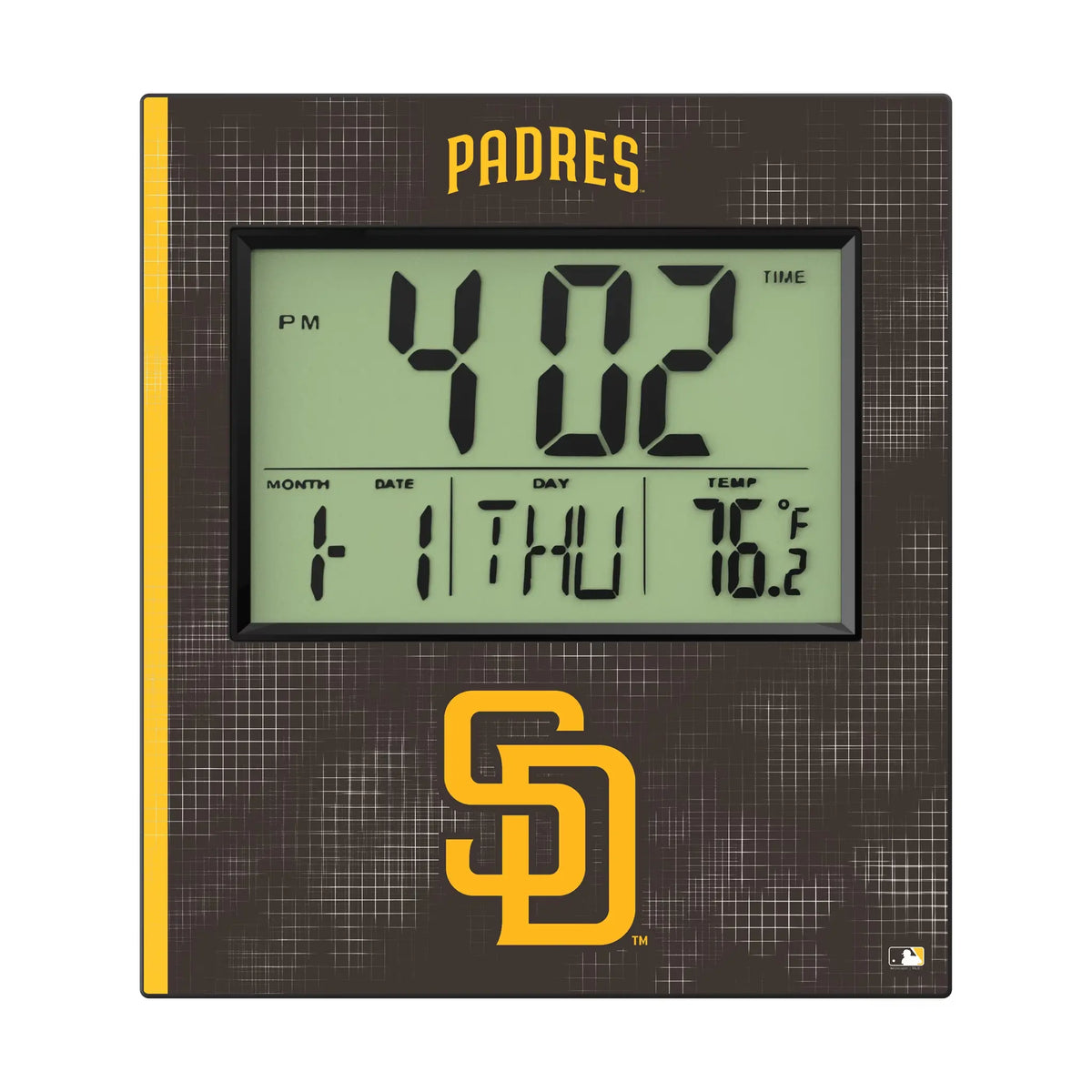 San Diego Padres Hatch Wall Clock