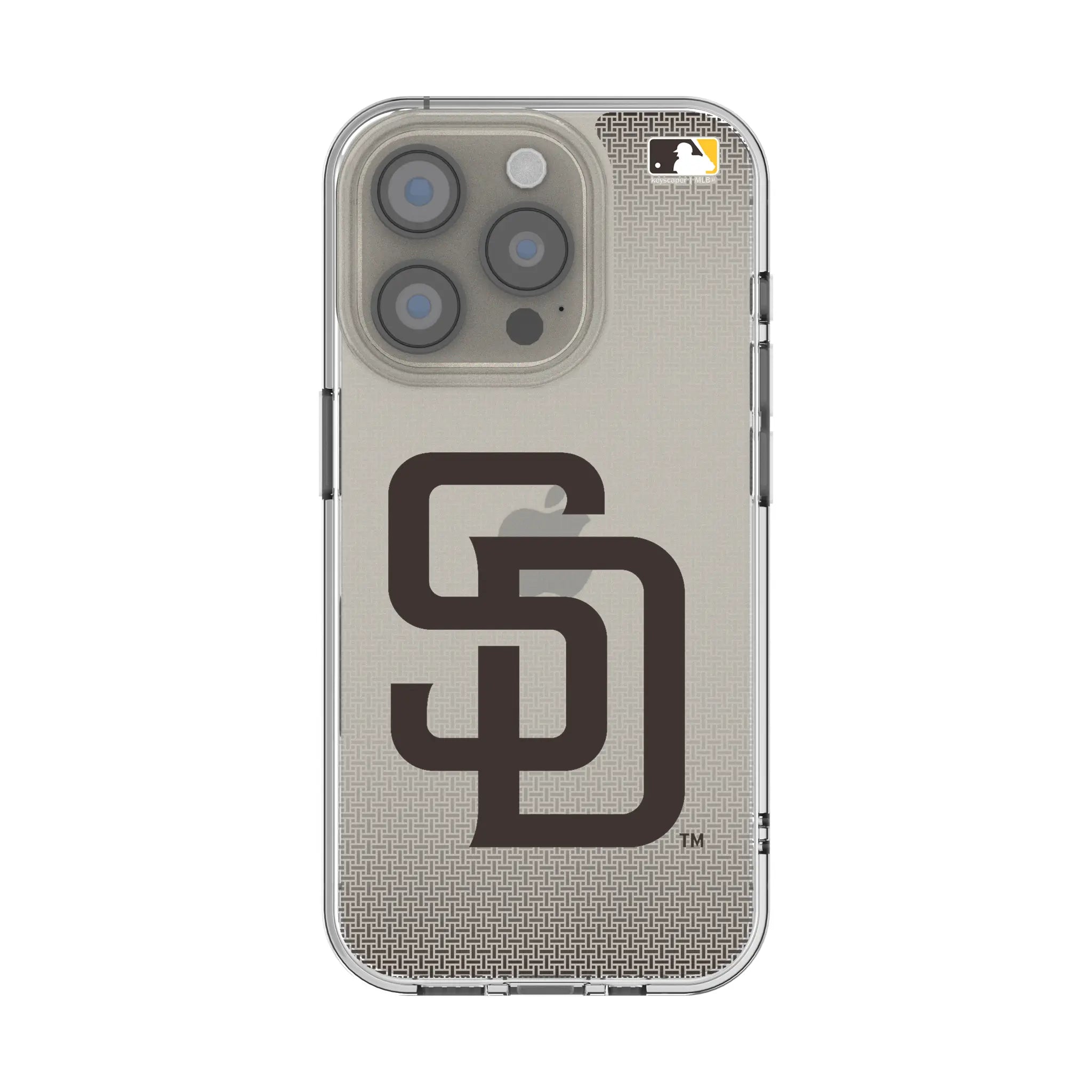 San Diego Padres Linen iPhone Clear Phone Case for Apple iPhone