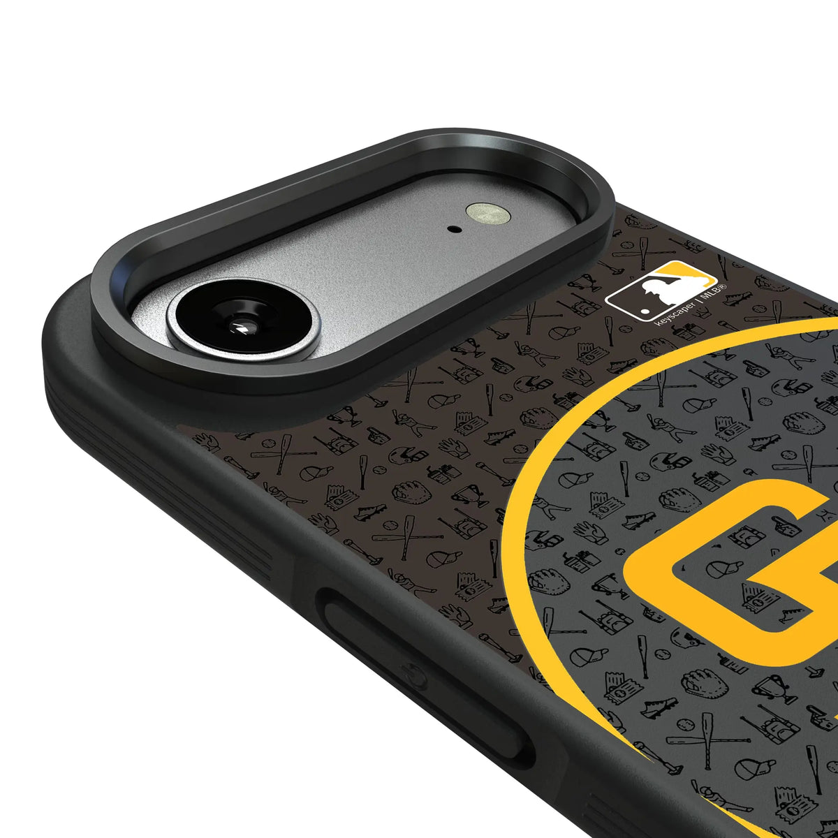 San Diego Padres Personalized Circle iPhone Bump Phone Case for Apple iPhone - Detail#Device_iPhone Air