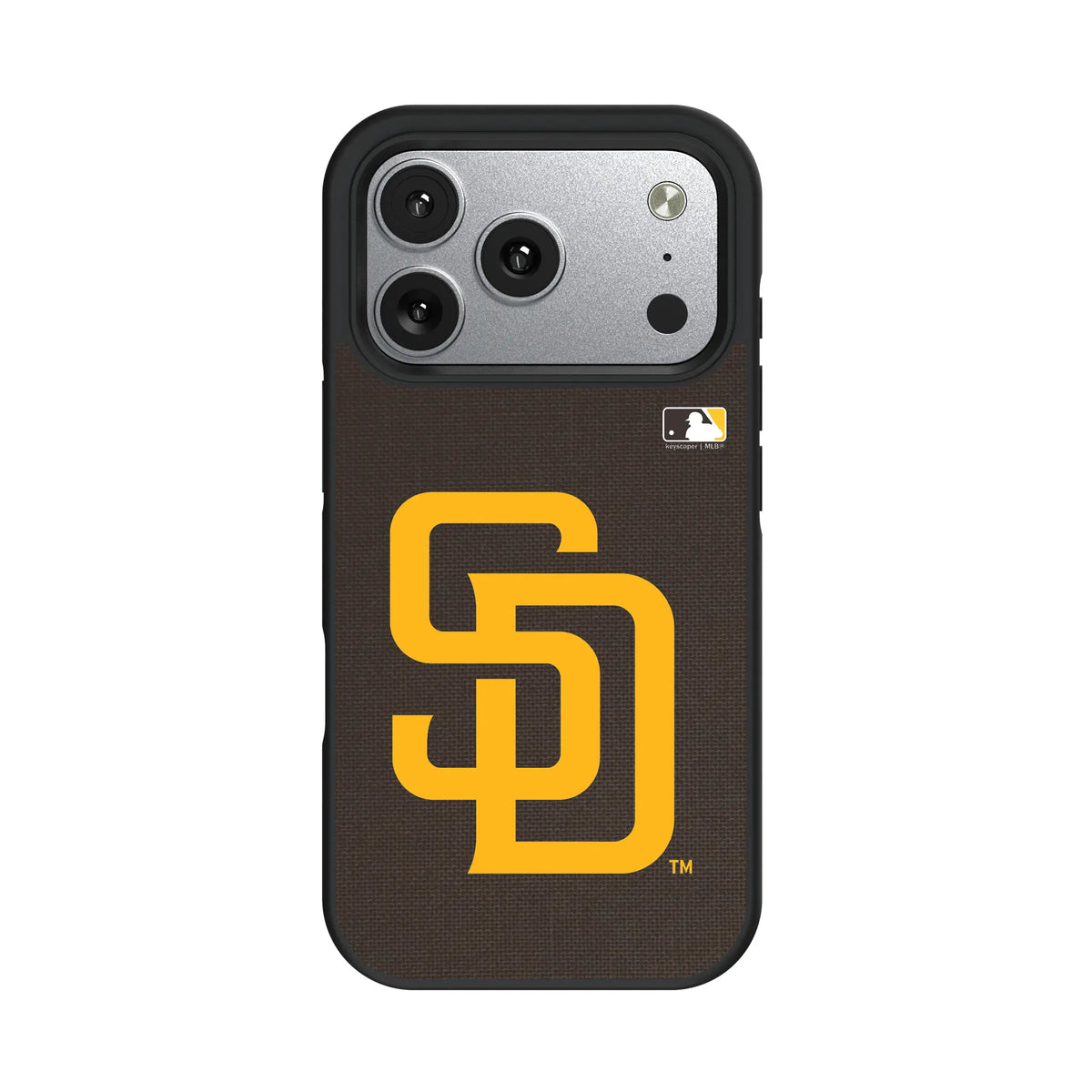 San Diego Padres Solid iPhone Bump Phone Case for Apple iPhone#Device_iPhone 17 Pro