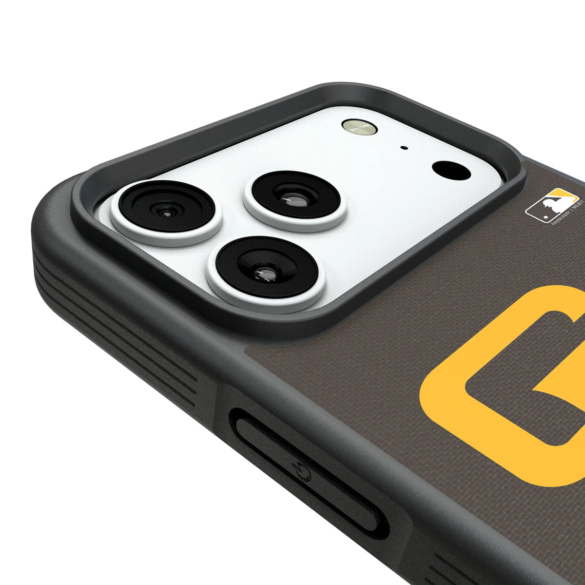 San Diego Padres Solid iPhone Bump Phone Case for Apple iPhone - Detail#Device_iPhone 18 Pro Max