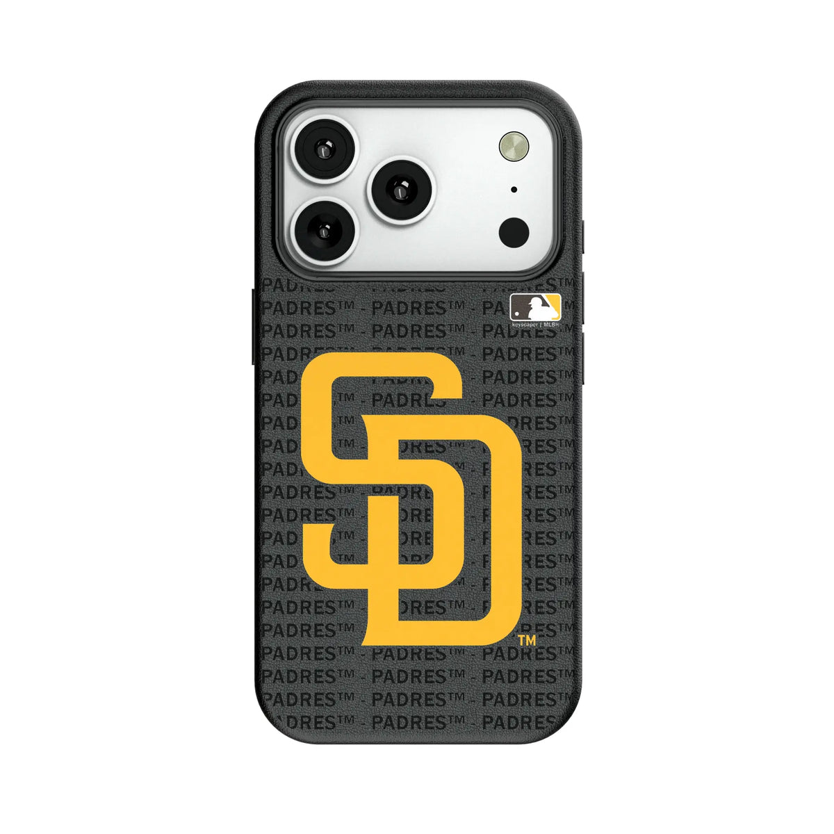 San Diego Padres Text Backdrop MagSafe Compatible Phone Case for Apple iPhone