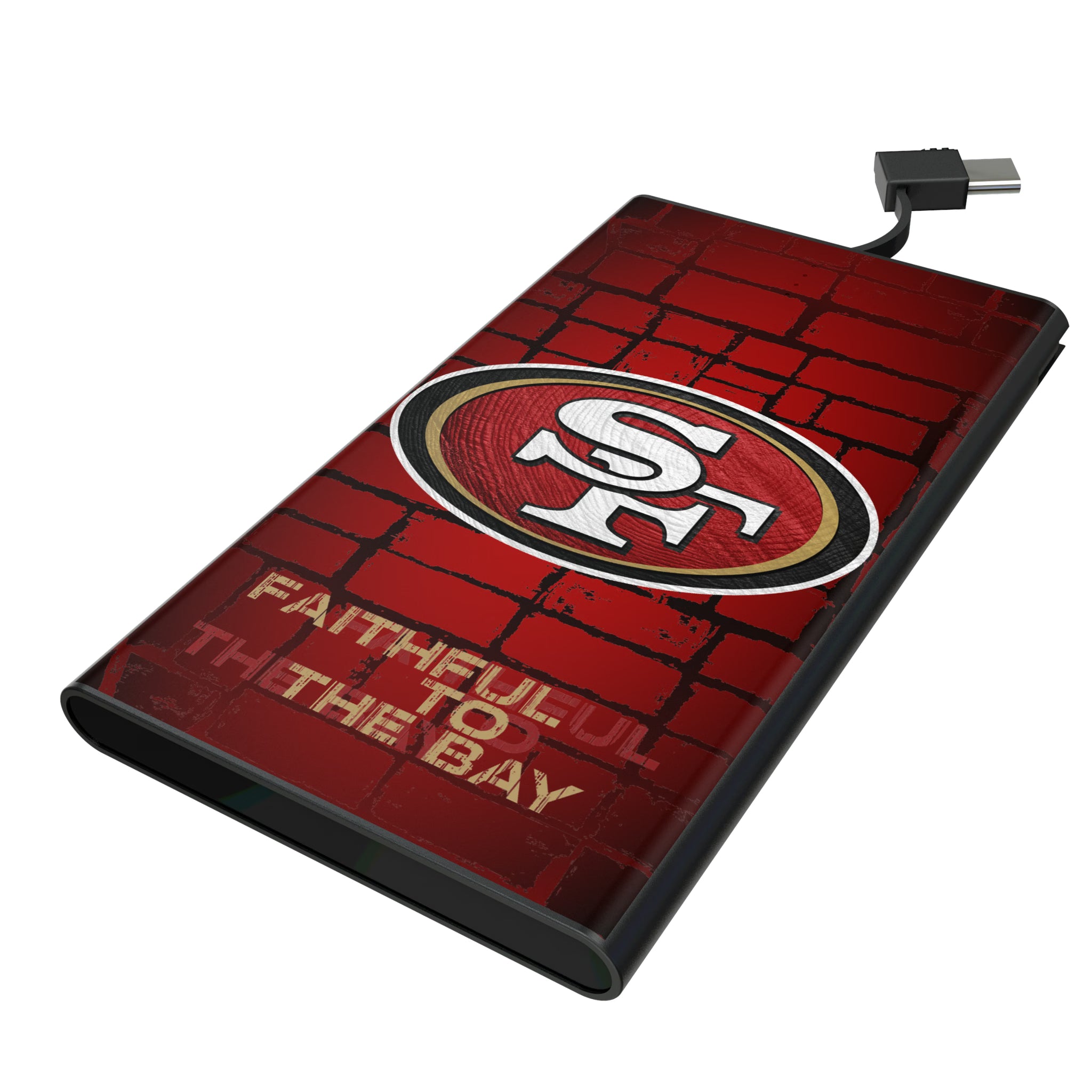 San Francisco 49ers Brick 5000mAh Flat Powerbank