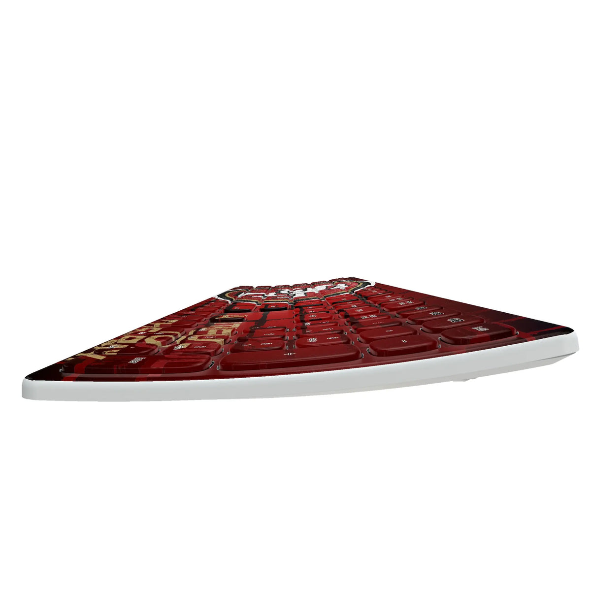 San Francisco 49ers Brick KKB605 Curved Wireless Keyboard