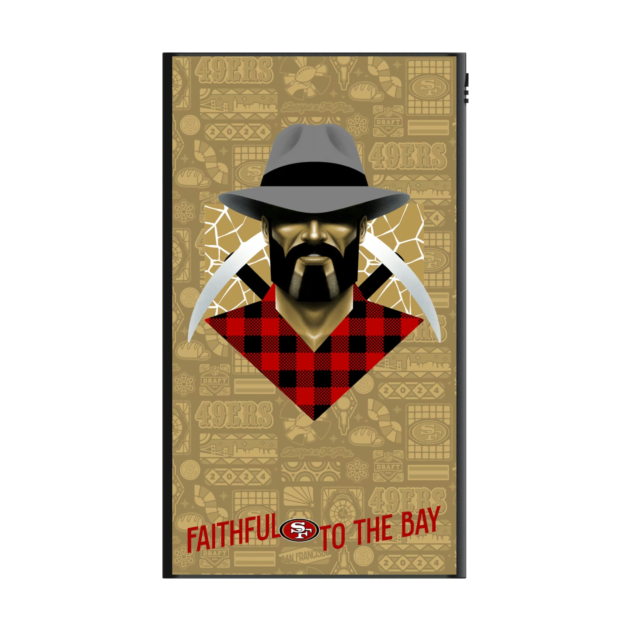 San Francisco 49ers Deco 5000mAh Flat Powerbank