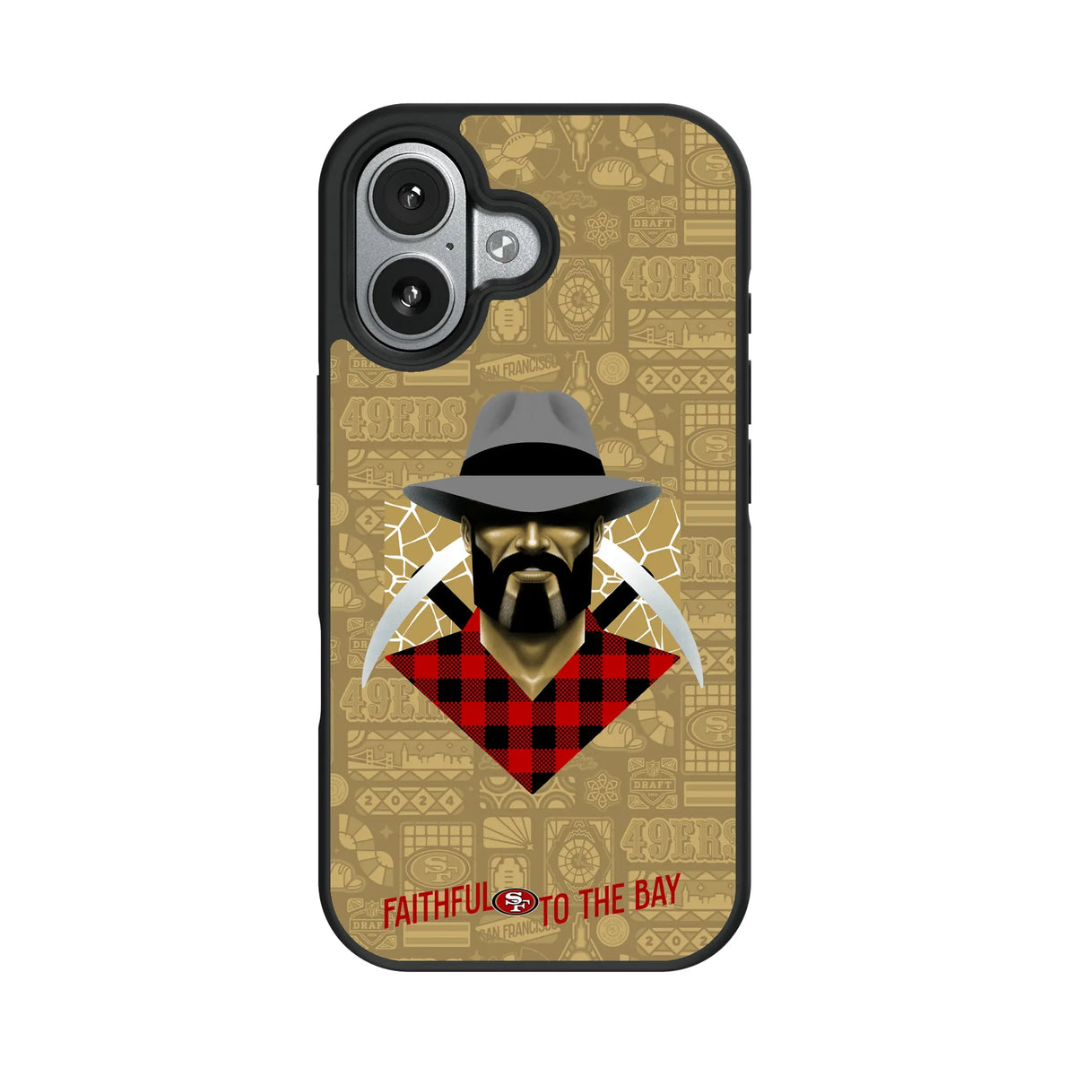San Francisco 49ers Deco iPhone Bump Phone Case for Apple iPhone#Device_iPhone 17
