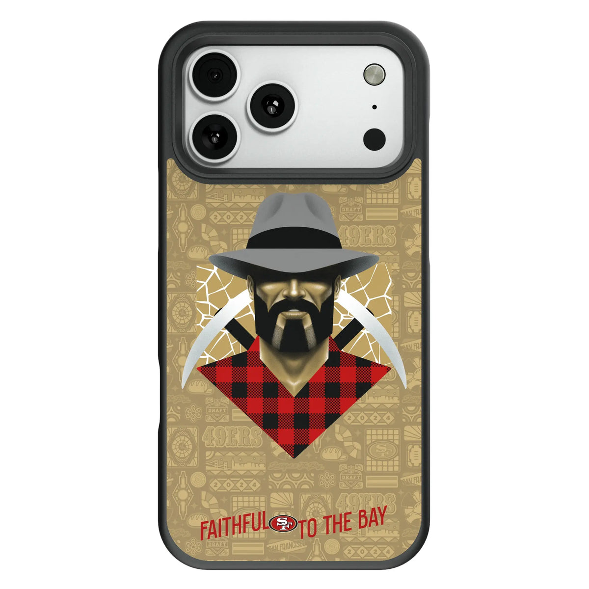 San Francisco 49ers Deco Bump Phone Case for Apple iPhone