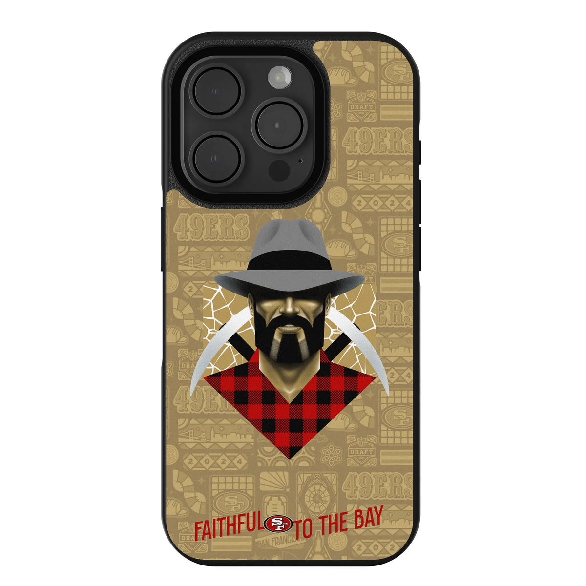 San Francisco 49ers Deco iPhone Bump Phone Case for Apple iPhone