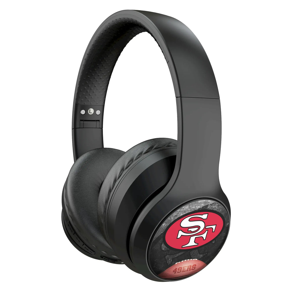 San Francisco 49ers Historic Collection Legendary Wireless Over-Ear Headphones With Case