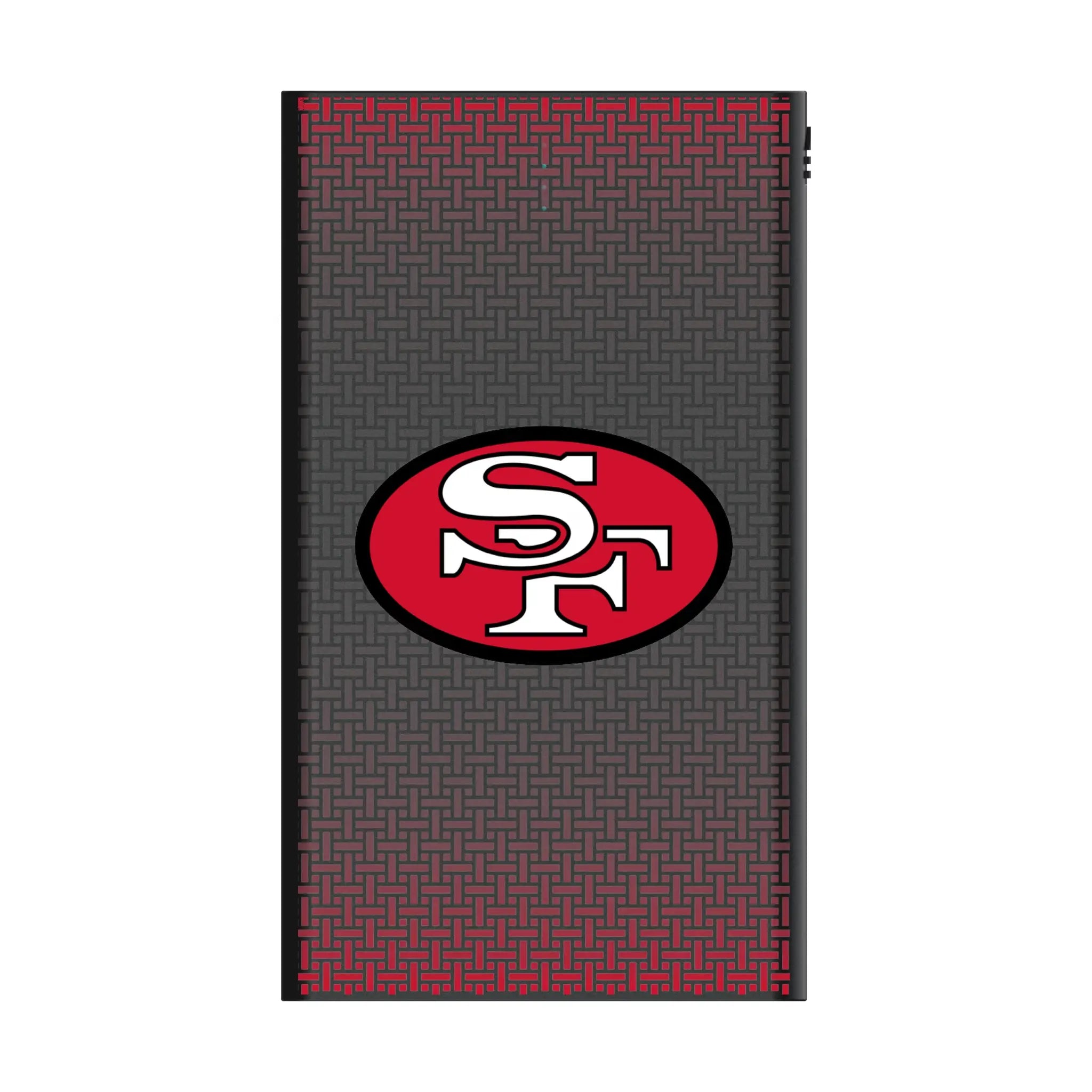 San Francisco 49ers Historic Collection Linen 5000mAh Flat Power Bank