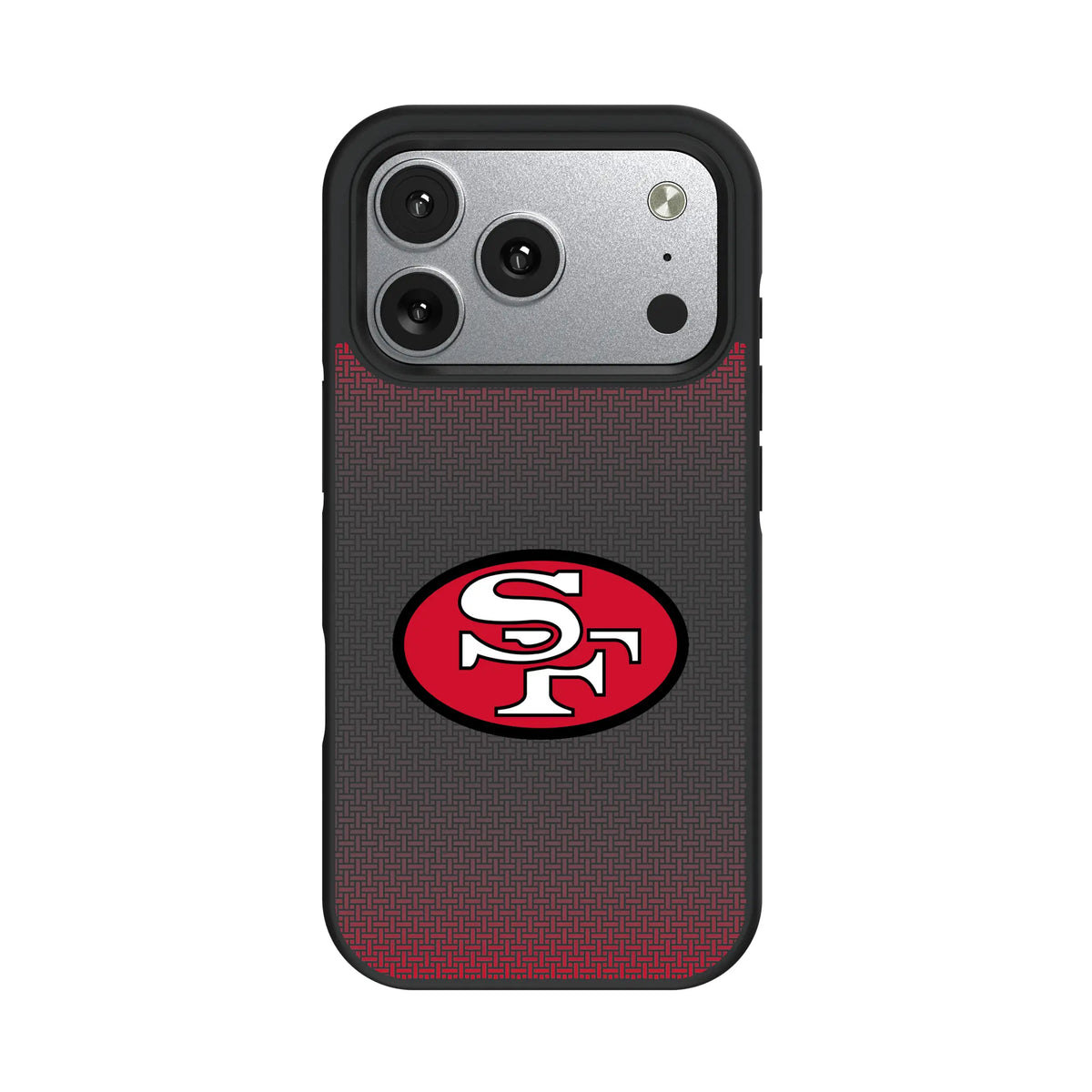San Francisco 49ers Historic Collection Linen iPhone Bump Phone Case for Apple iPhone#Device_iPhone 17 Pro