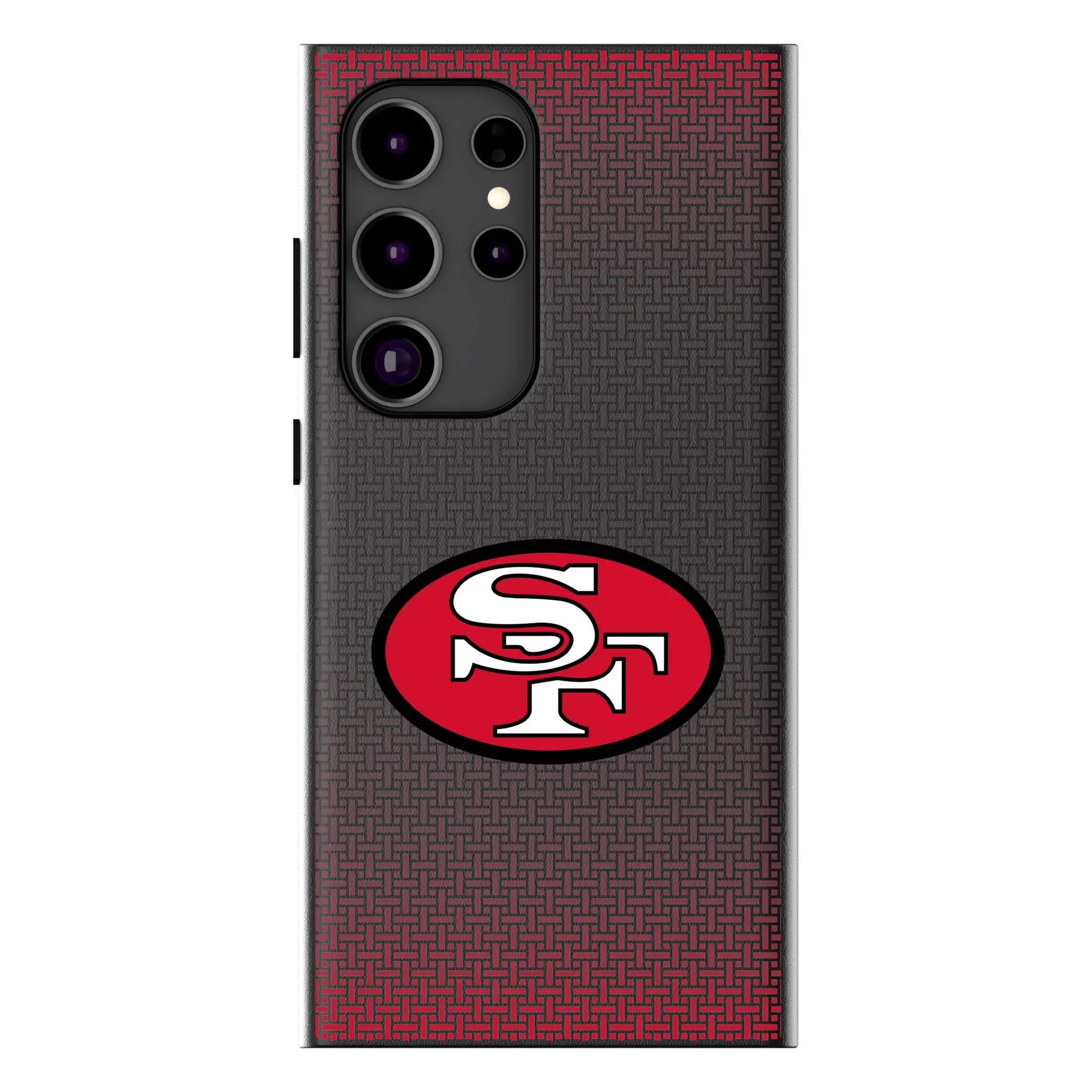 San Francisco 49ers Historic Collection Linen Galaxy MagSafe Compatible Phone Case for Samsung Galaxy