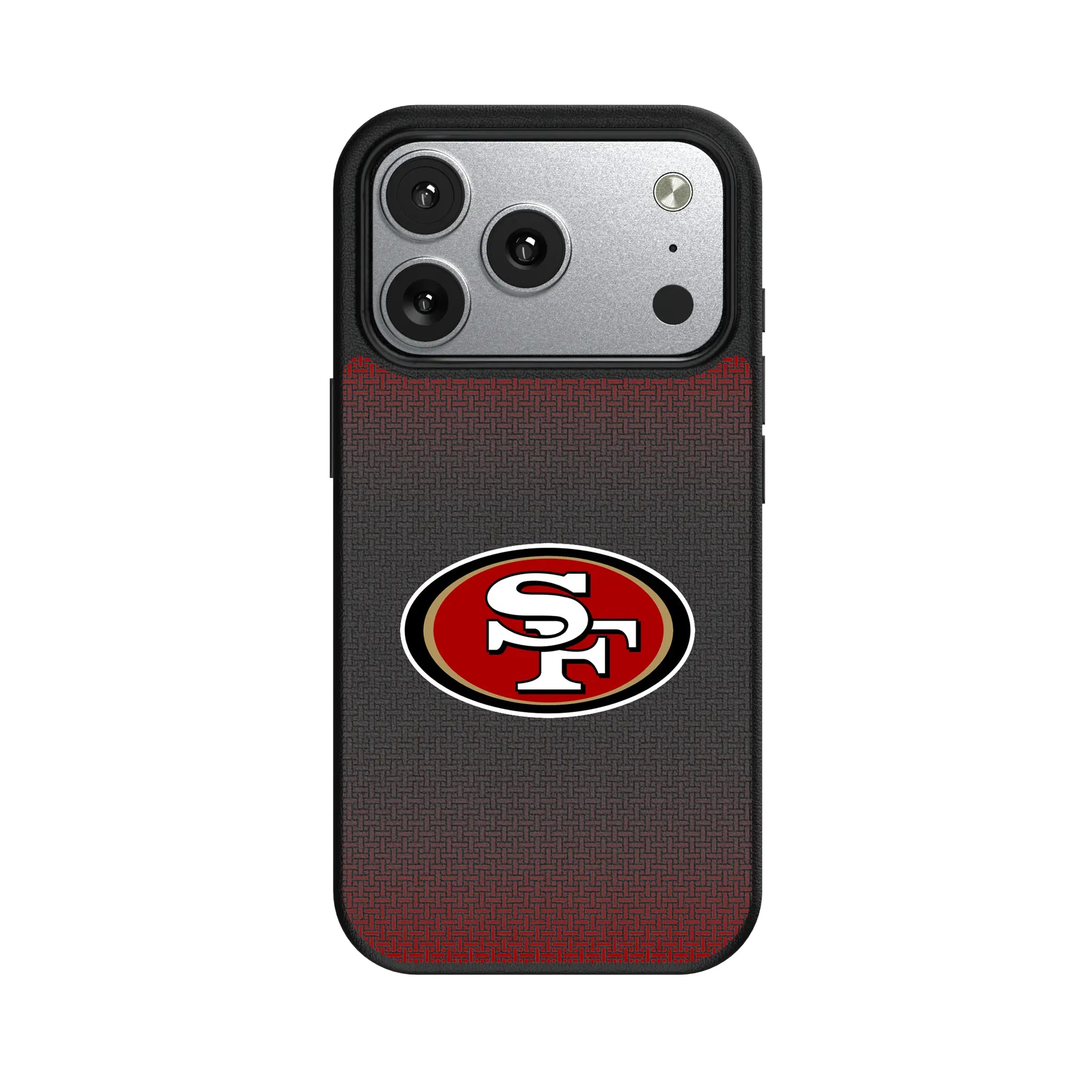San Francisco 49ers Linen iPhone MagSafe Compatible Phone Case for Apple iPhone#Device_iPhone 17 Pro