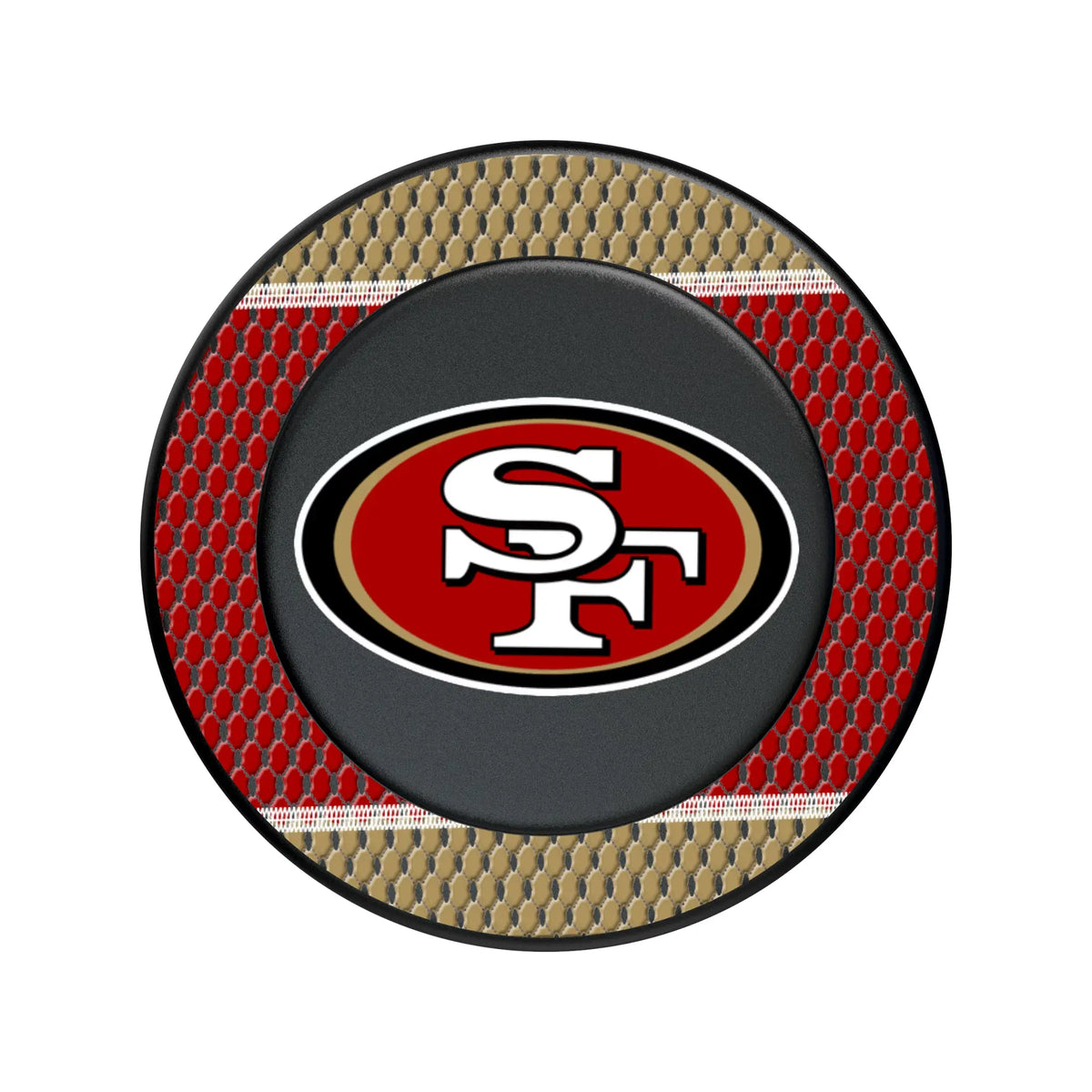 San Francisco 49ers Mesh Popsockets Round Magnetic