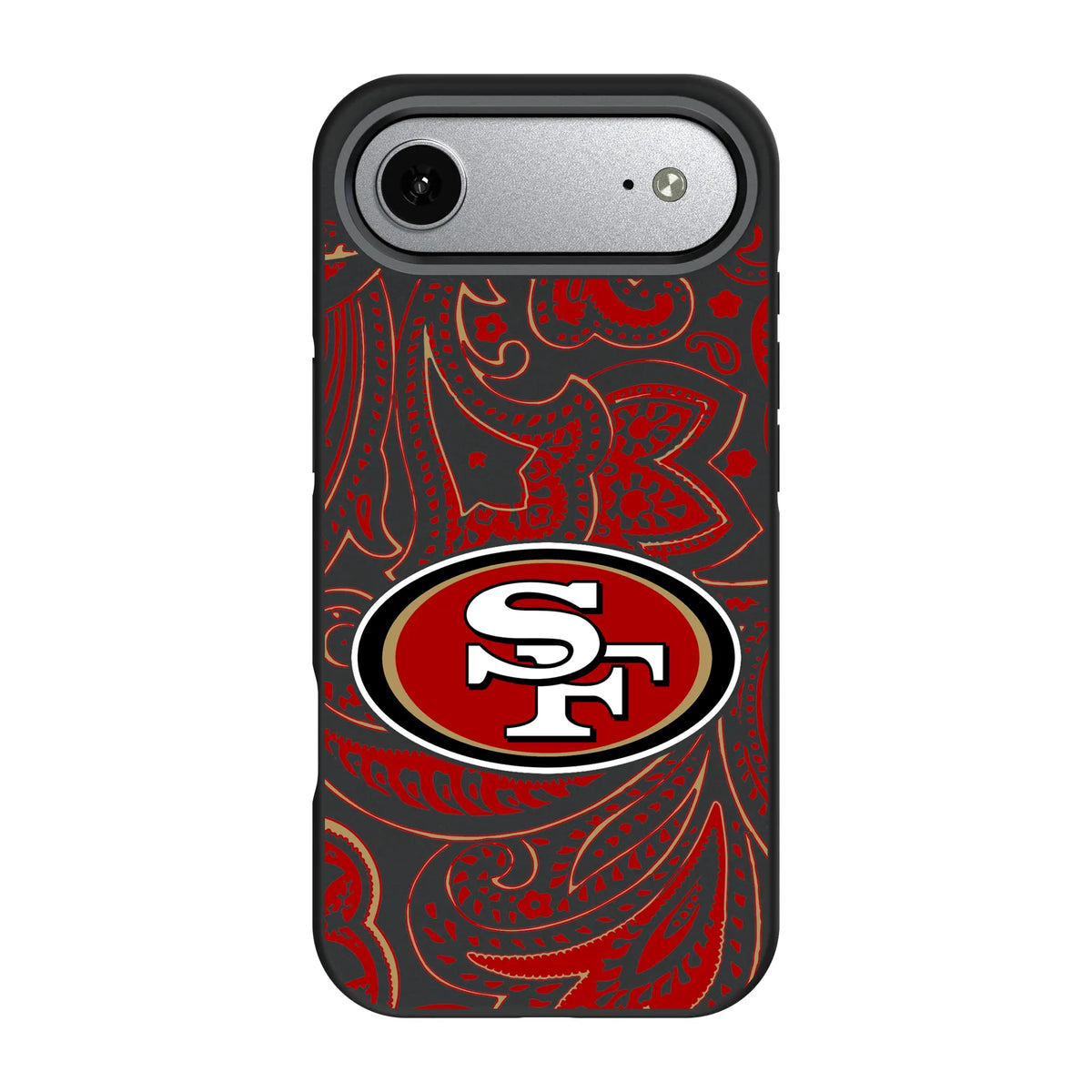 San Francisco 49ers Paisley iPhone Bump Phone Case for Apple iPhone#Device_iPhone Air