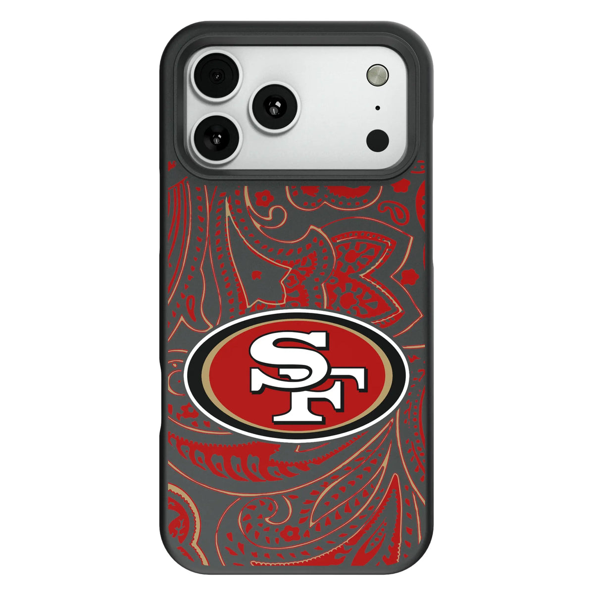 San Francisco 49ers Paisley Bump Phone Case for Apple iPhone