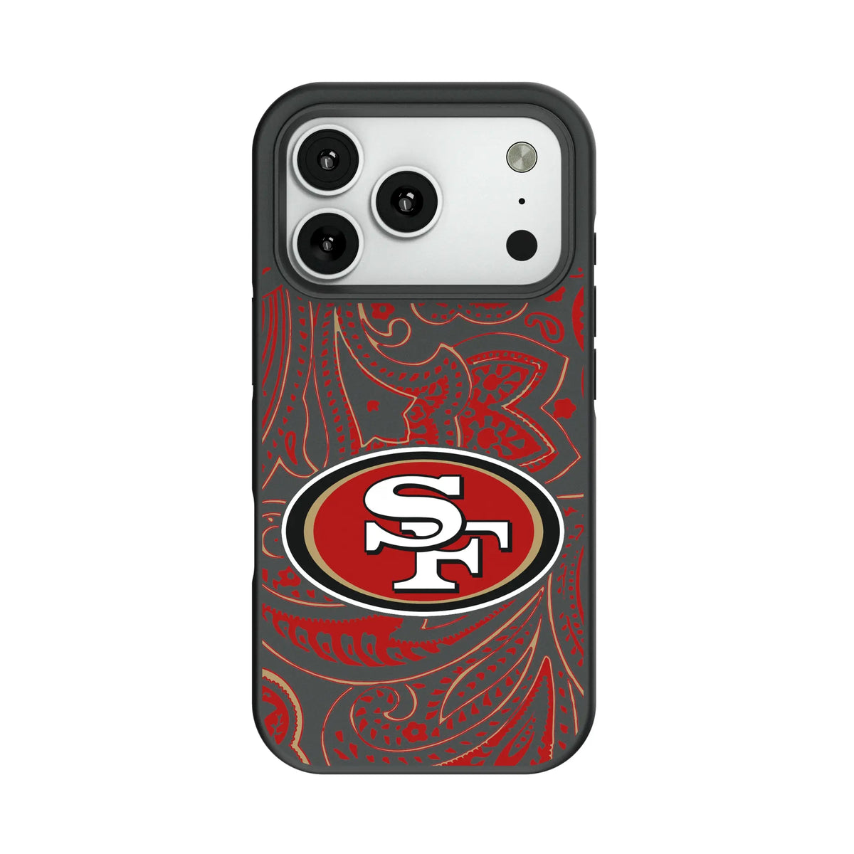 San Francisco 49ers Paisley Bump Phone Case for Apple iPhone