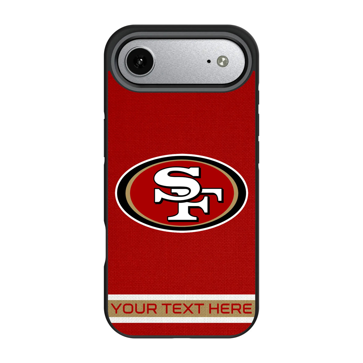 San Francisco 49ers Personalized Stripe iPhone Bump Phone Case for Apple iPhone#Device_iPhone Air