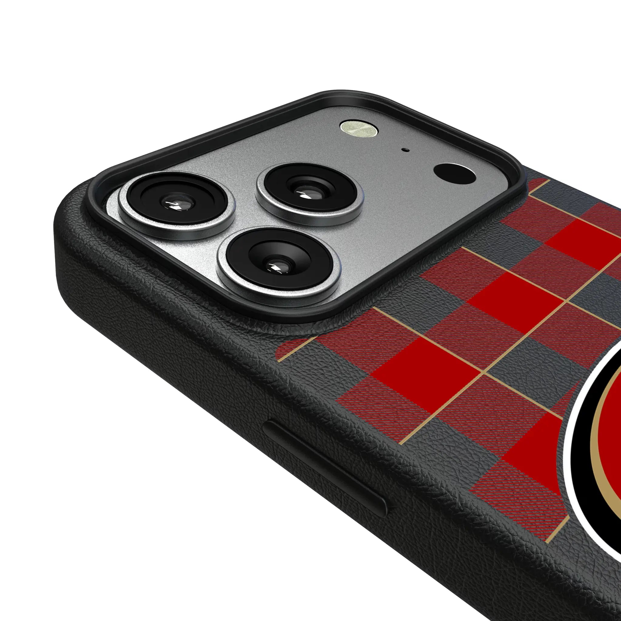 San Francisco 49ers Plaid iPhone MagSafe Compatible Phone Case for Apple iPhone - Detail#Device_iPhone 17 Pro
