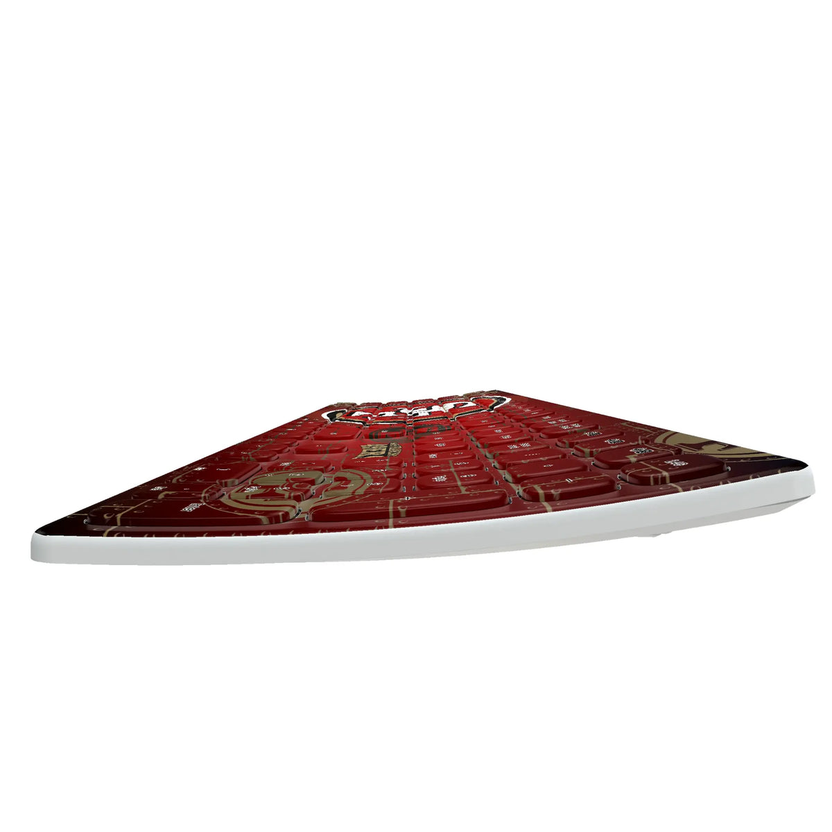 San Francisco 49ers Rivet KKB605 Curved Wireless Keyboard