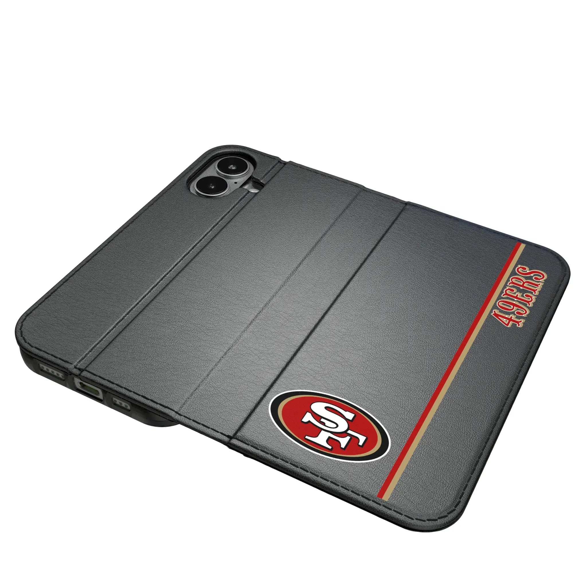 San Francisco 49ers Sidebar iPhone Folio Phone Case for Apple iPhone#Device_iPhone 17