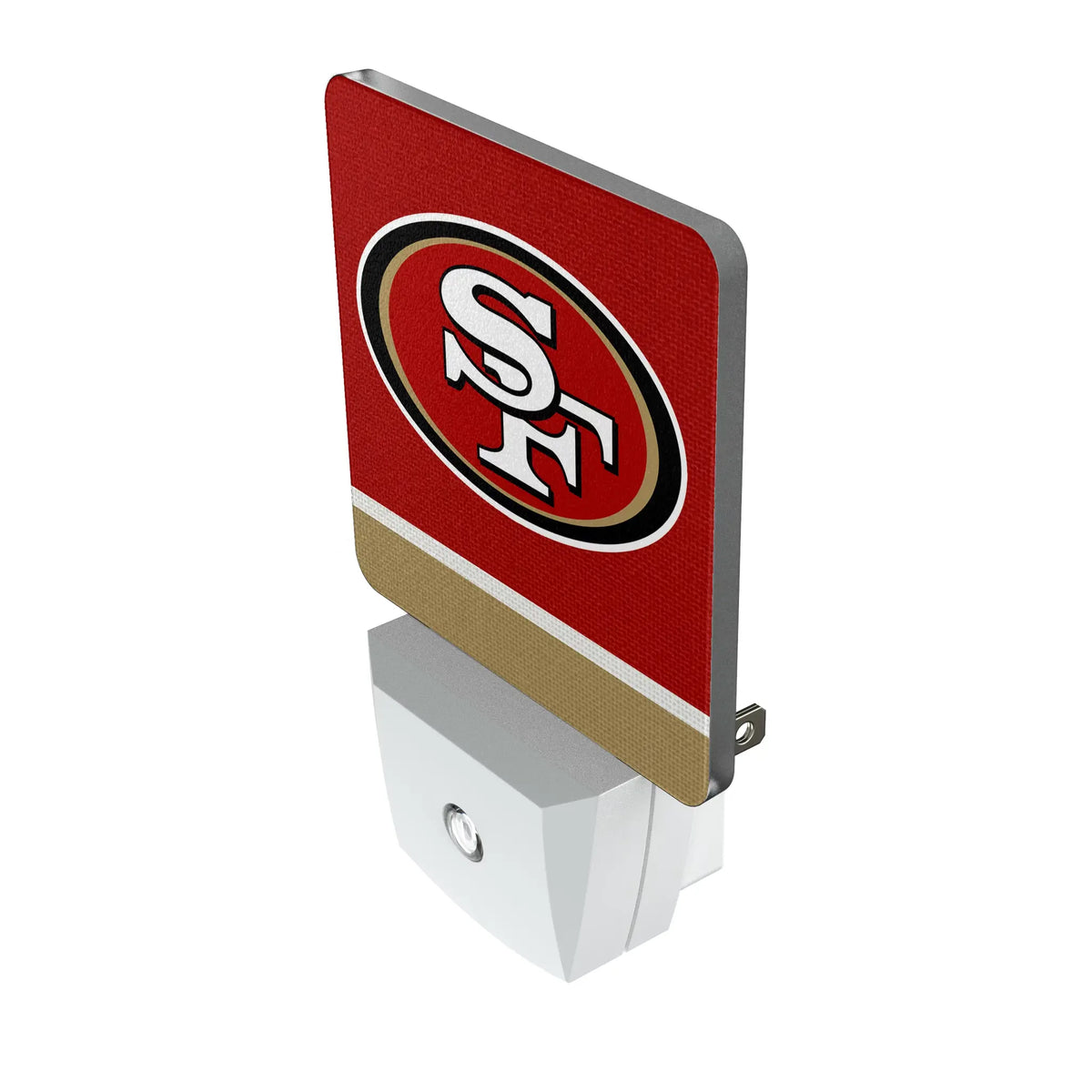 San Francisco 49ers Stripe Night Light 2-Pack - Isometric View