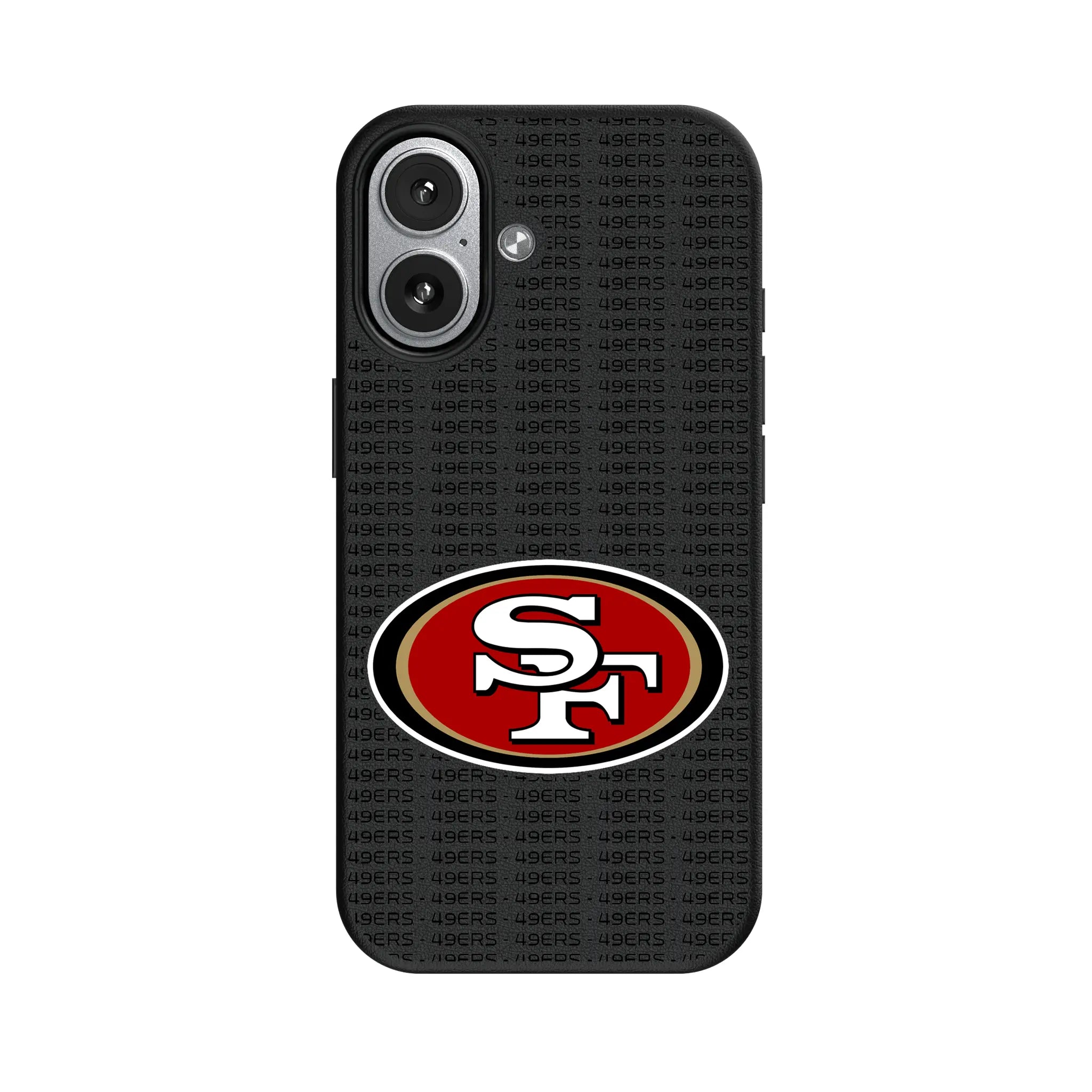 San Francisco 49ers Text Backdrop iPhone MagSafe Compatible Phone Case for Apple iPhone#Device_iPhone 17