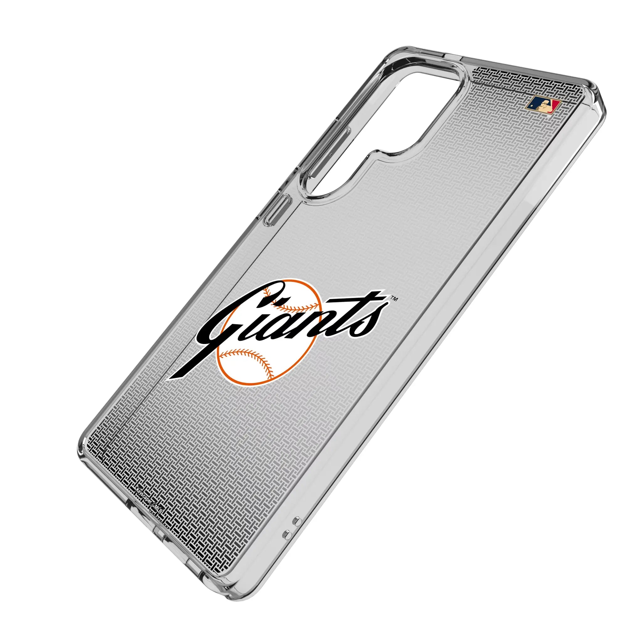 San Francisco Giants 1958-1967 - Cooperstown Collection Linen Galaxy Clear Phone Case for Samsung Galaxy - Isometric View#Device_Galaxy S25 Ultra