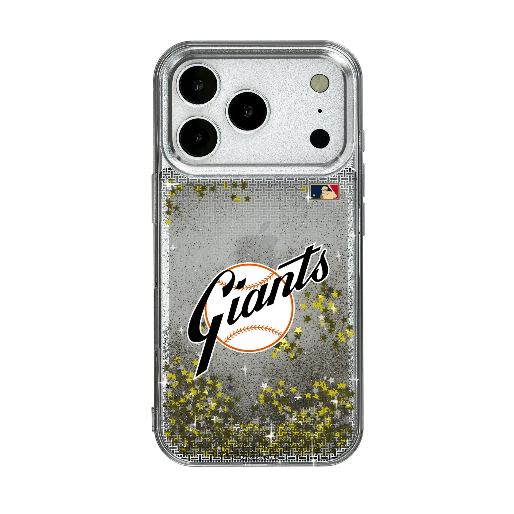 San Francisco Giants 1958-1967 - Cooperstown Collection Linen iPhone Glitter Phone Case for Apple iPhone