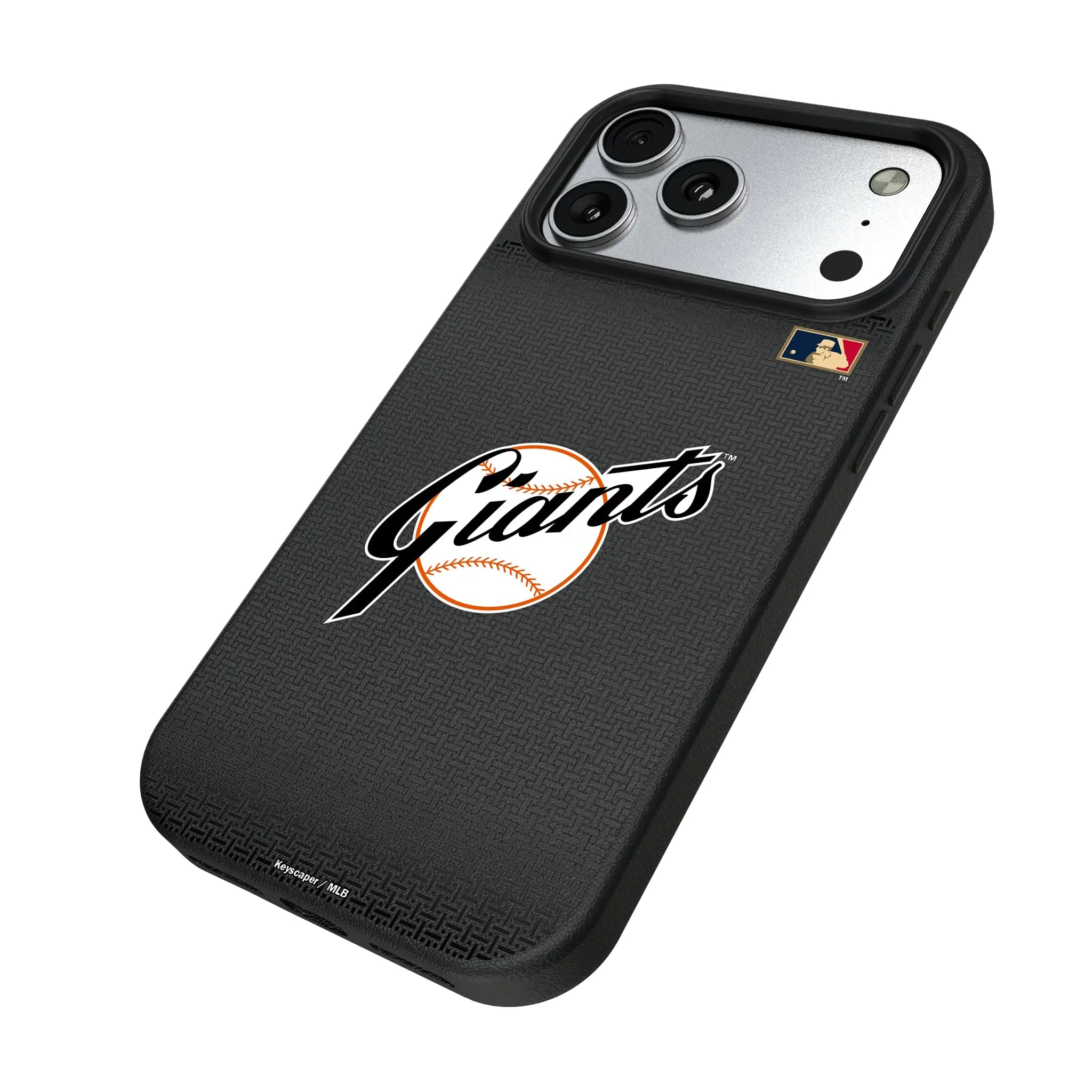 San Francisco Giants 1958-1967 - Cooperstown Collection Linen iPhone MagSafe Compatible Phone Case for Apple iPhone - Isometric View#Device_iPhone 17 Pro Max