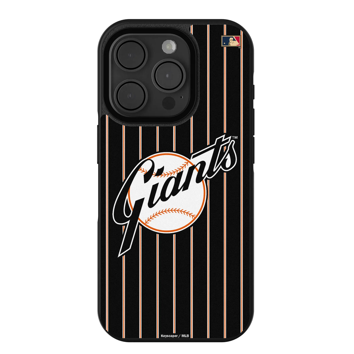 San Francisco Giants 1958-1967 - Cooperstown Collection Pinstripe iPhone Bump Phone Case for Apple iPhone
