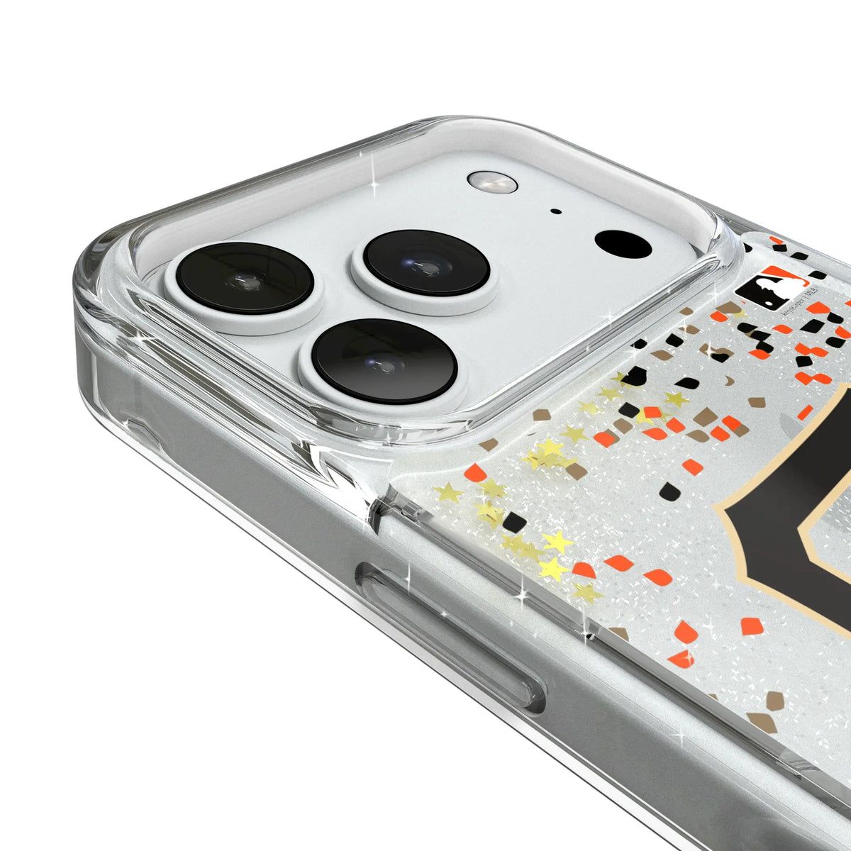 San Francisco Giants Confetti iPhone Glitter Phone Case for Apple iPhone - Detail#Device_iPhone 18 Pro
