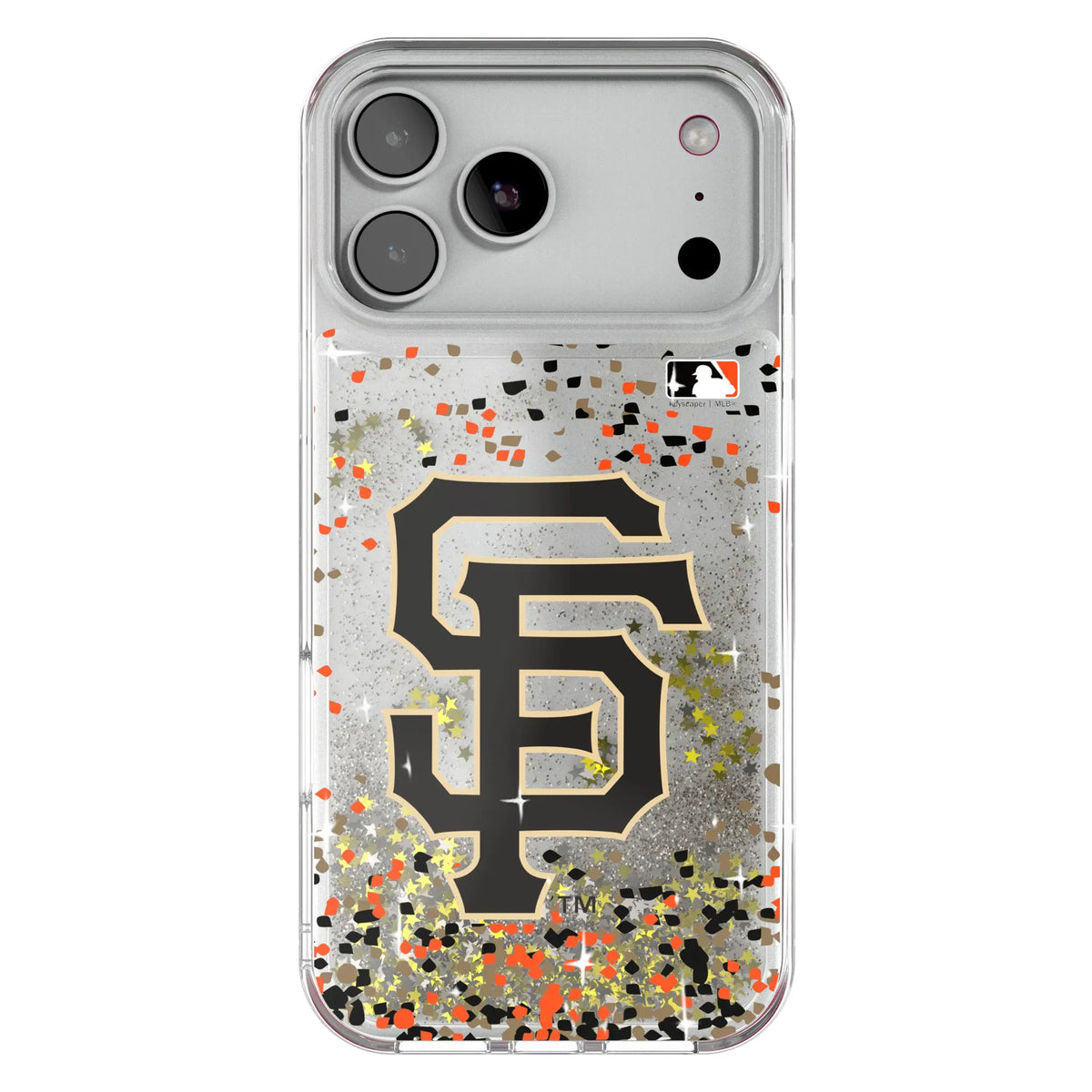 San Francisco Giants Confetti Glitter Phone Case for Apple iPhone