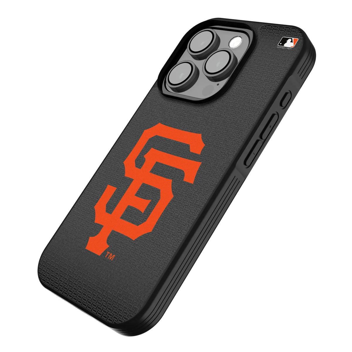 San Francisco Giants Linen iPhone Bump Phone Case for Apple iPhone - Isometric View