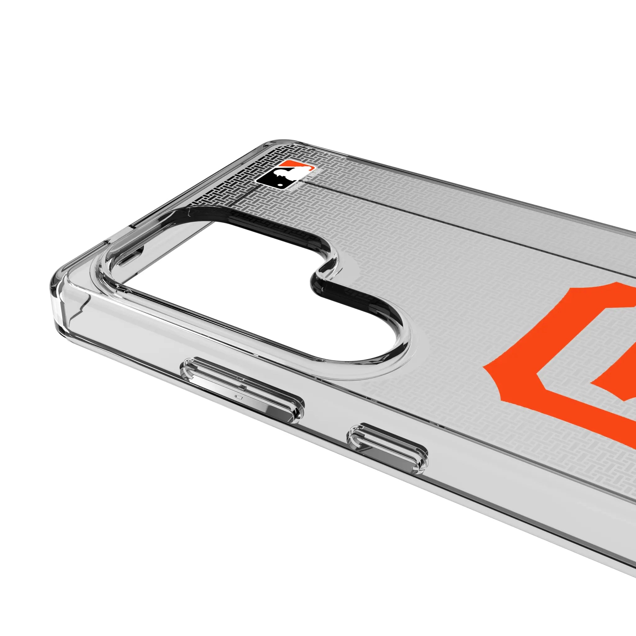 San Francisco Giants Linen Galaxy Clear Phone Case for Samsung Galaxy - Detail#Device_Galaxy S25 Ultra