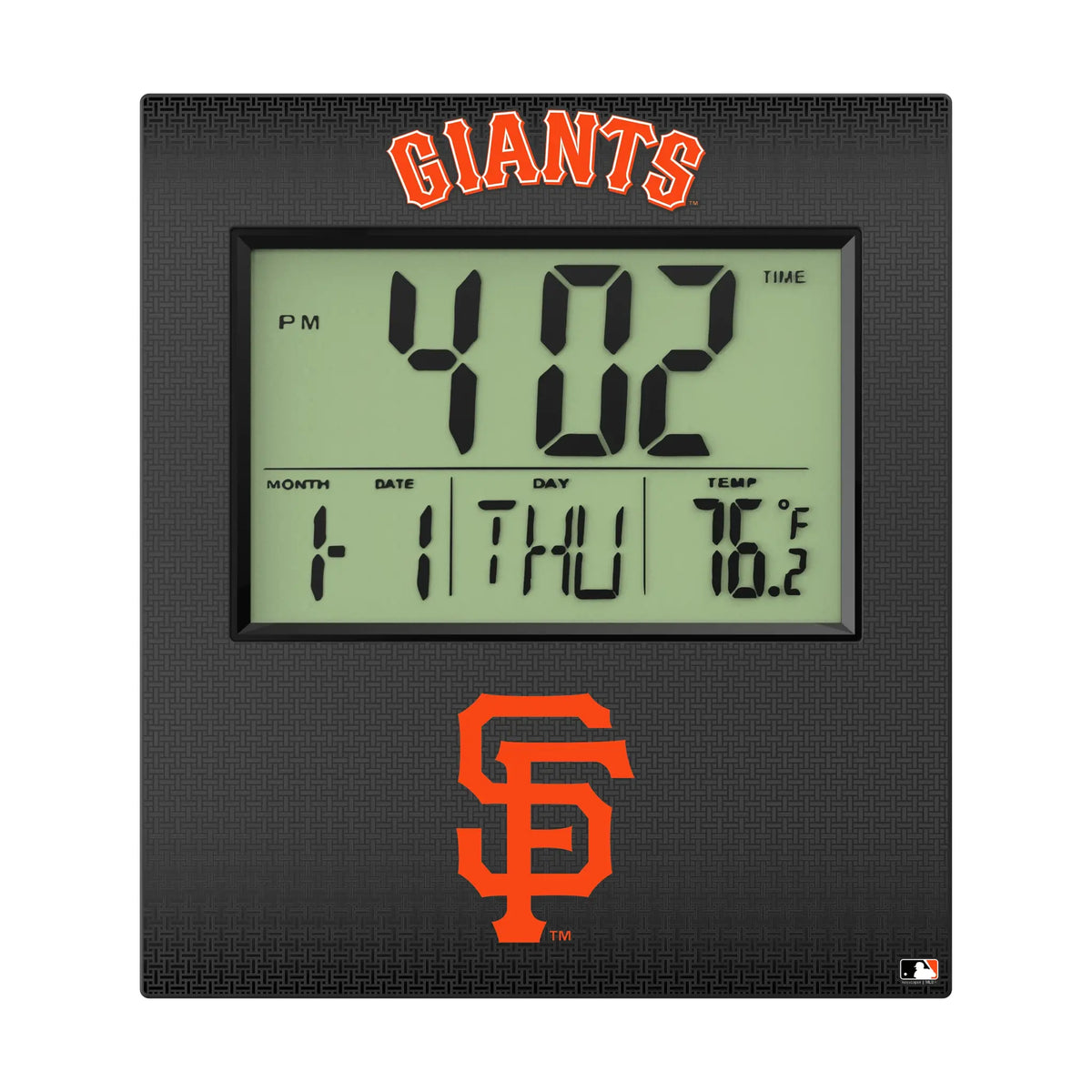 San Francisco Giants Linen Wall Clock