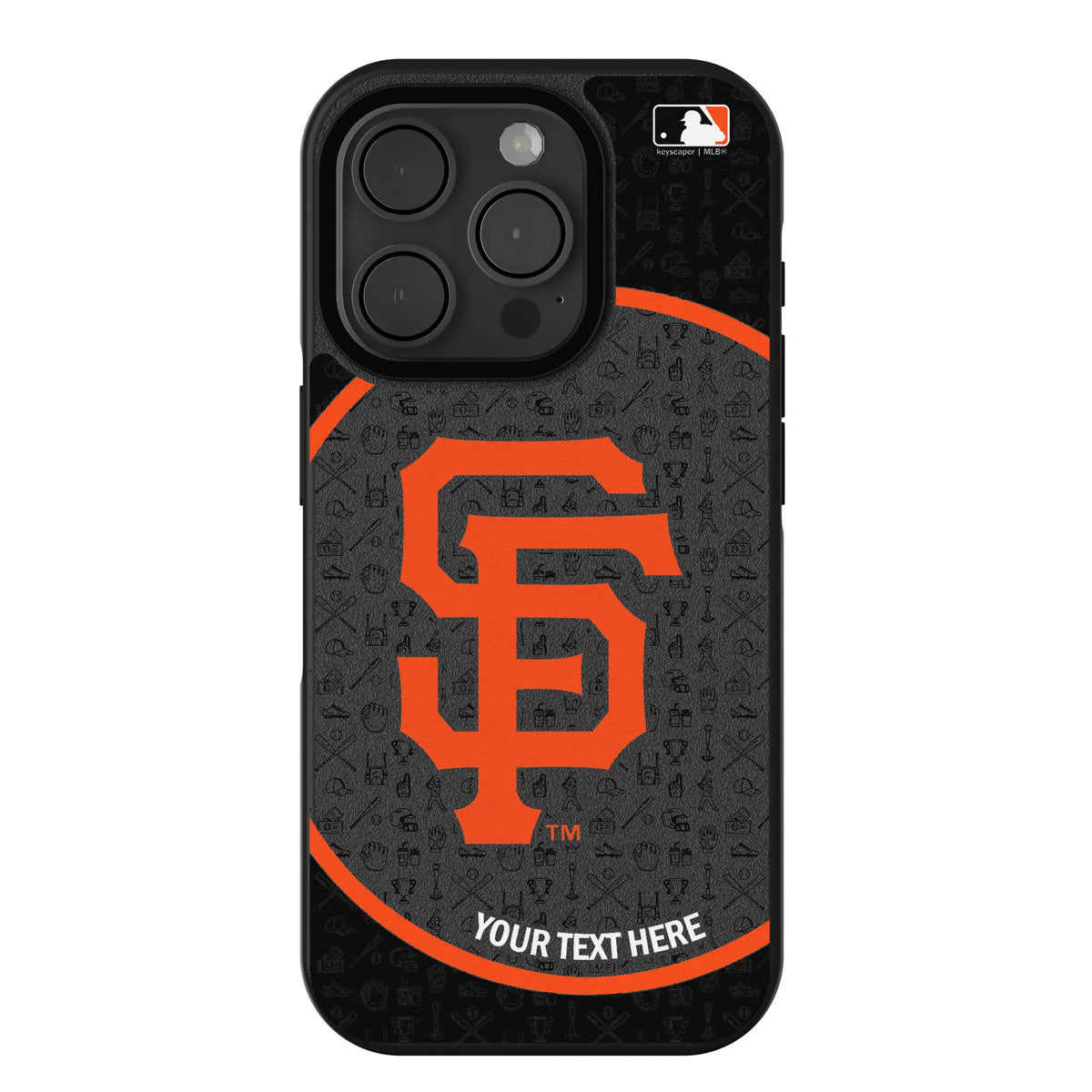 San Francisco Giants Personalized Circle iPhone Bump Phone Case for Apple iPhone