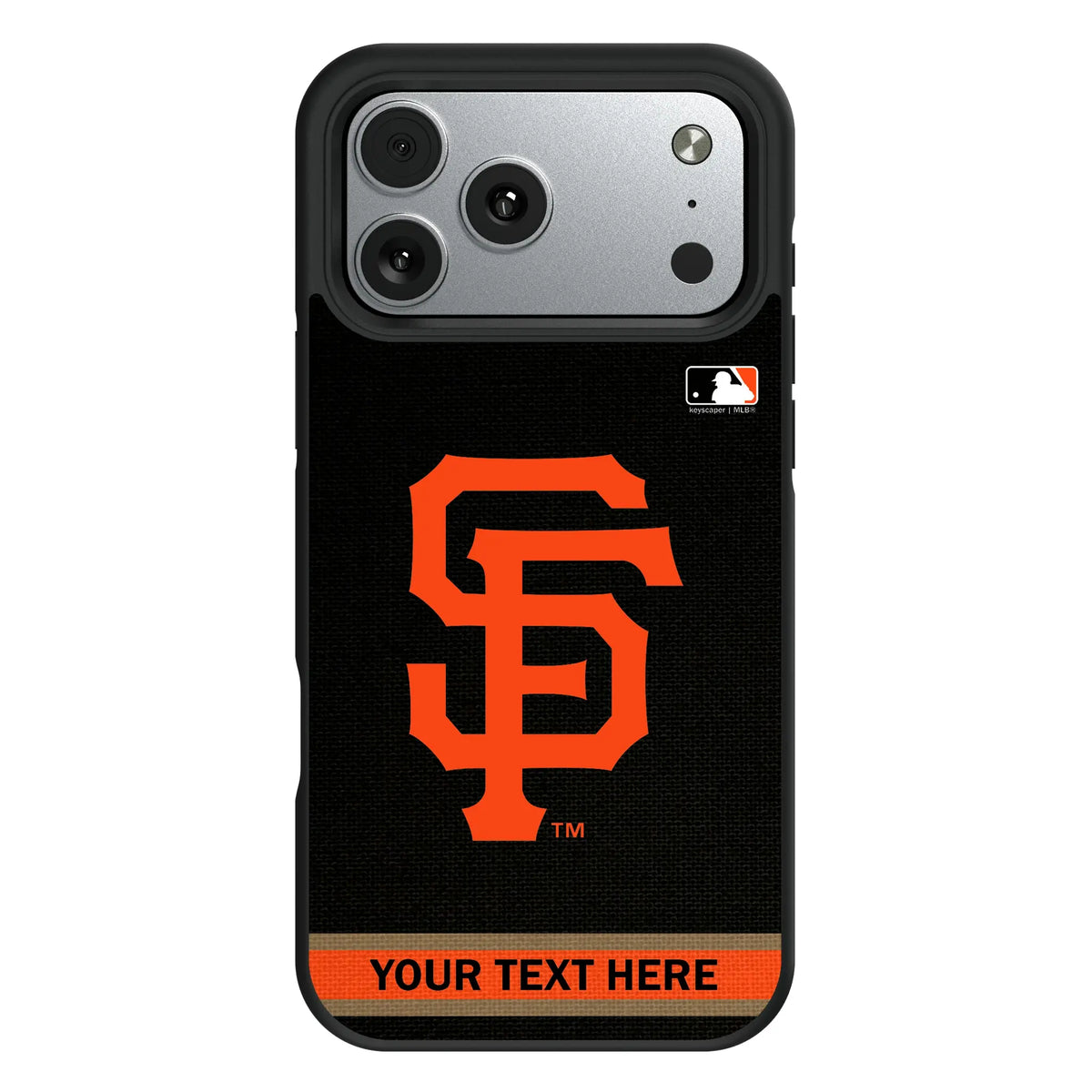 San Francisco Giants Personalized Stripe iPhone Bump Phone Case for Apple iPhone#Device_iPhone 17 Pro Max