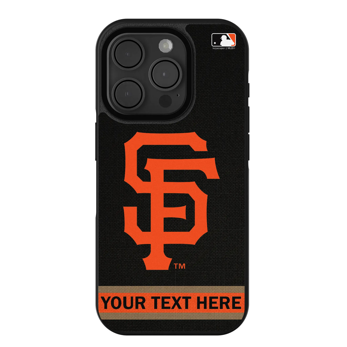San Francisco Giants Personalized Stripe iPhone Bump Phone Case for Apple iPhone