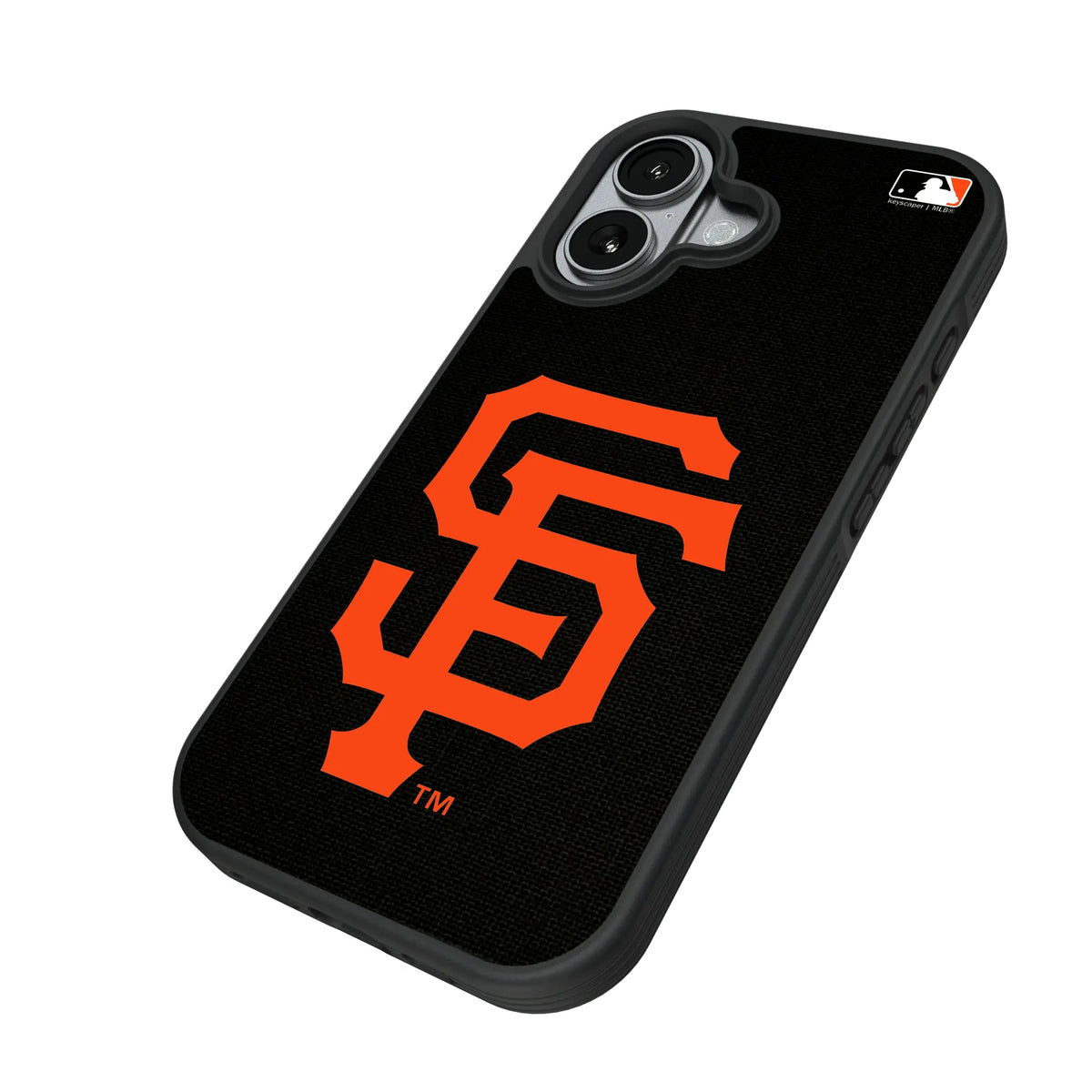 San Francisco Giants Solid iPhone Bump Phone Case for Apple iPhone - Isometric View#Device_iPhone 17