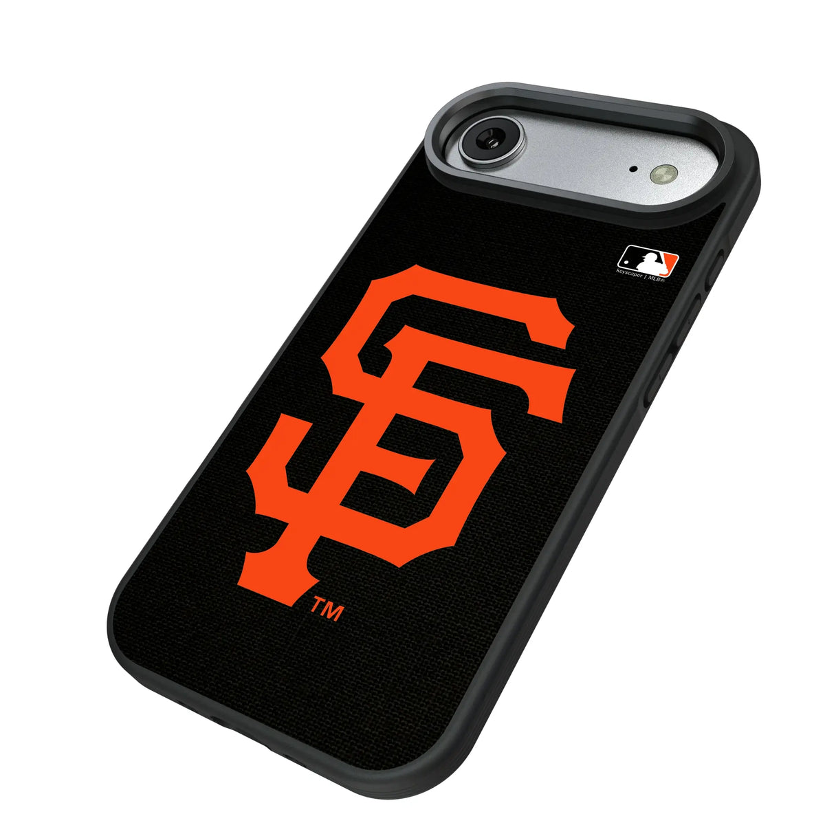 San Francisco Giants Solid iPhone Bump Phone Case for Apple iPhone - Isometric View#Device_iPhone Air