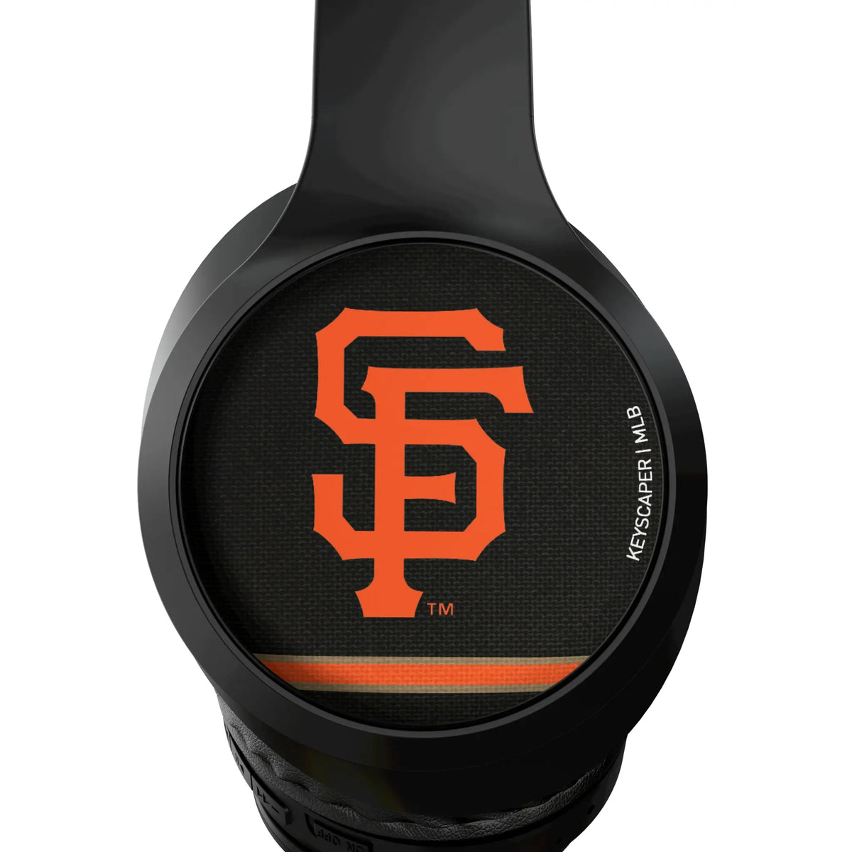 San Francisco Giants Stripe Wireless Over-Ear Headphones With Case - Detail