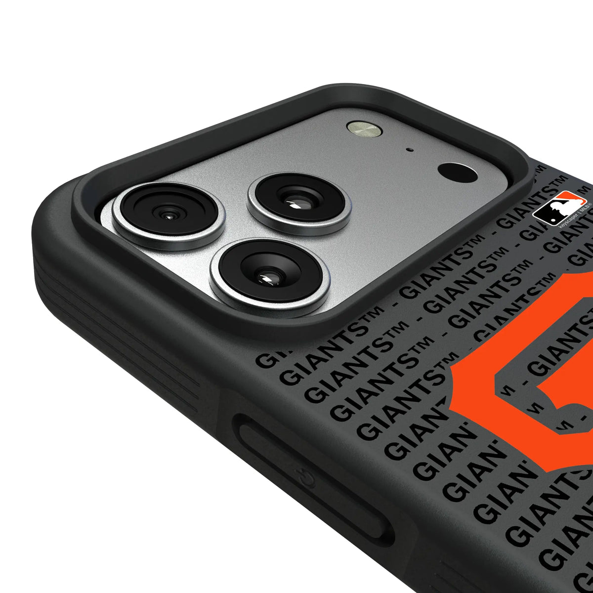 San Francisco Giants Text Backdrop iPhone Bump Phone Case for Apple iPhone - Detail#Device_iPhone 17 Pro Max