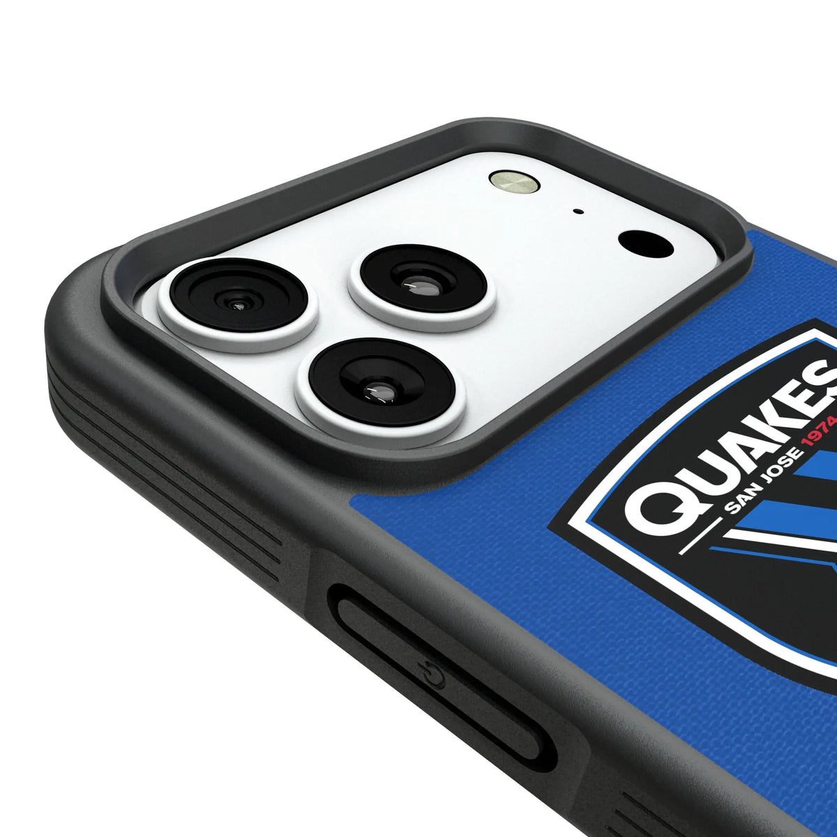 San Jose Earthquakes Endzone Solid iPhone Bump Phone Case for Apple iPhone - Detail#Device_iPhone 18 Pro Max