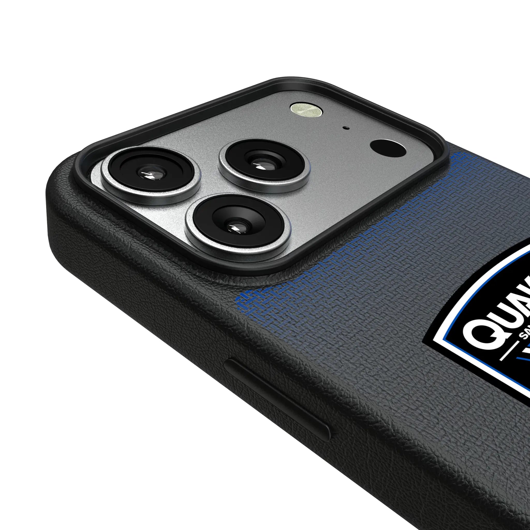 San Jose Earthquakes Linen iPhone MagSafe Compatible Phone Case for Apple iPhone - Detail#Device_iPhone 17 Pro