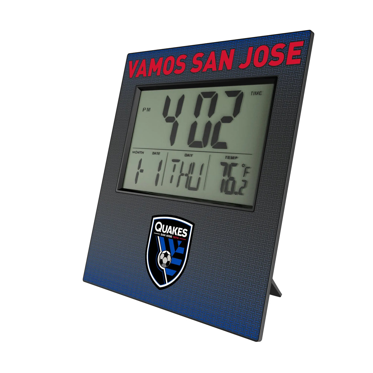 San Jose Earthquakes Linen Wall Clock